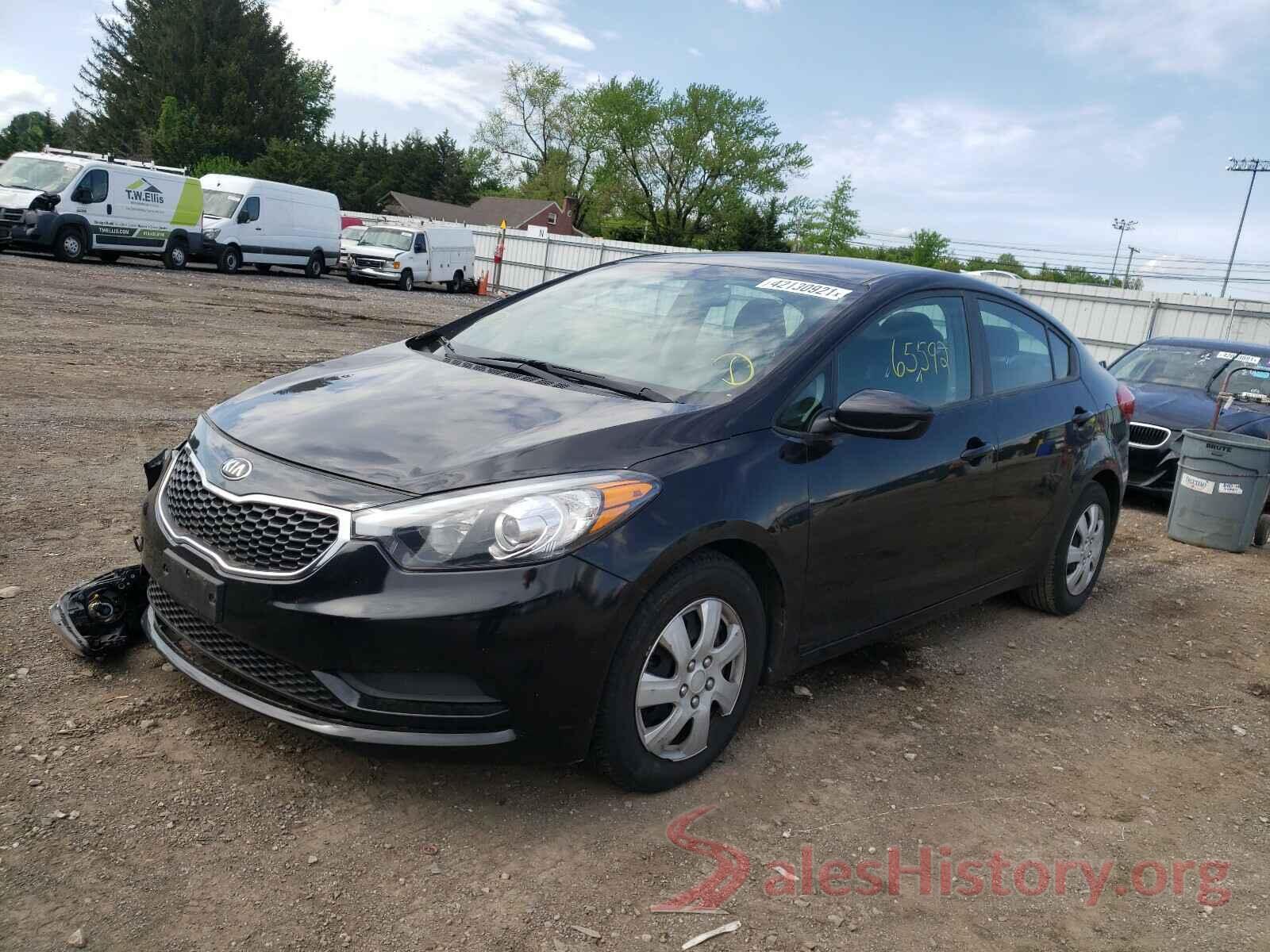 KNAFK4A6XG5614403 2016 KIA FORTE