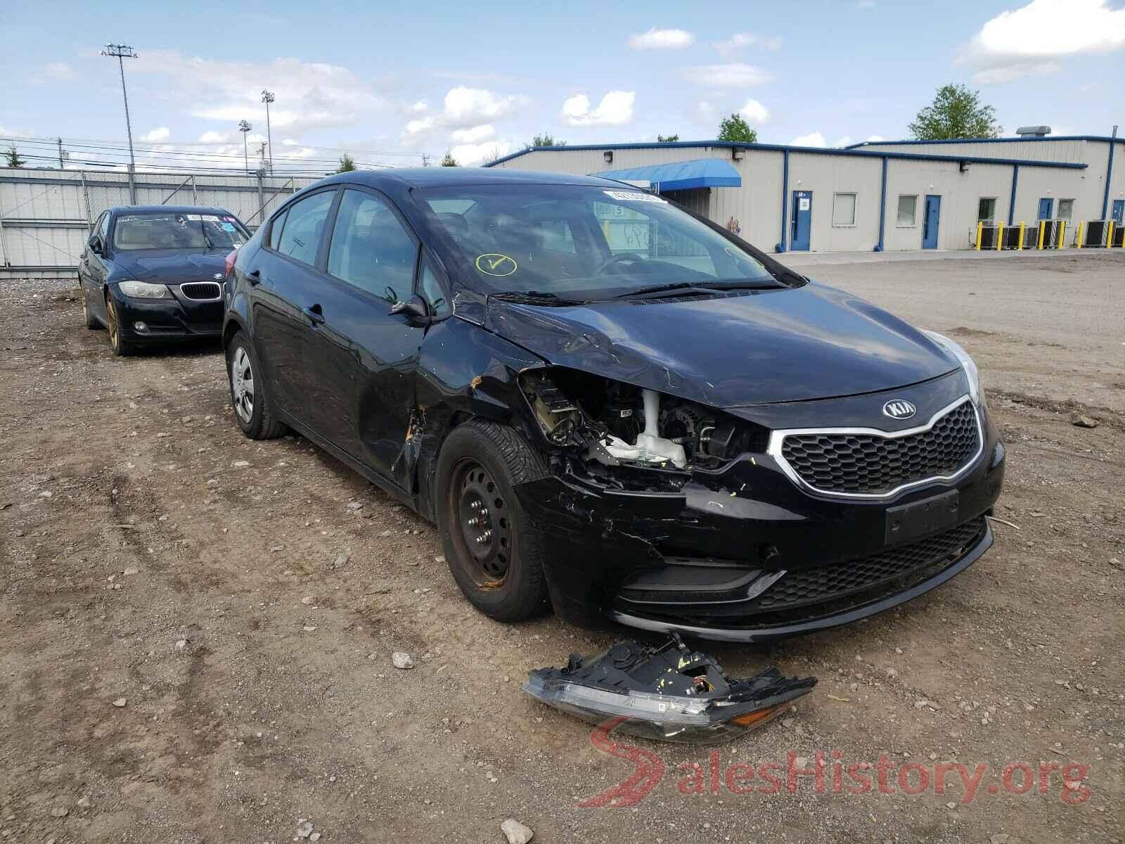 KNAFK4A6XG5614403 2016 KIA FORTE