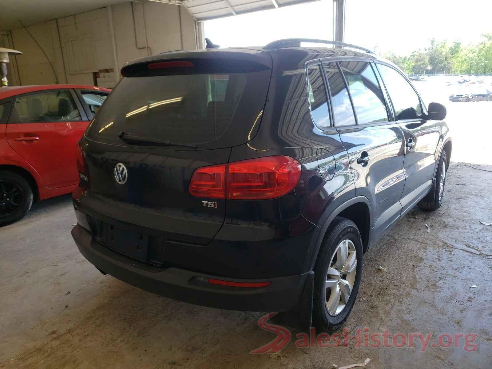 WVGAV7AX8HK029607 2017 VOLKSWAGEN TIGUAN