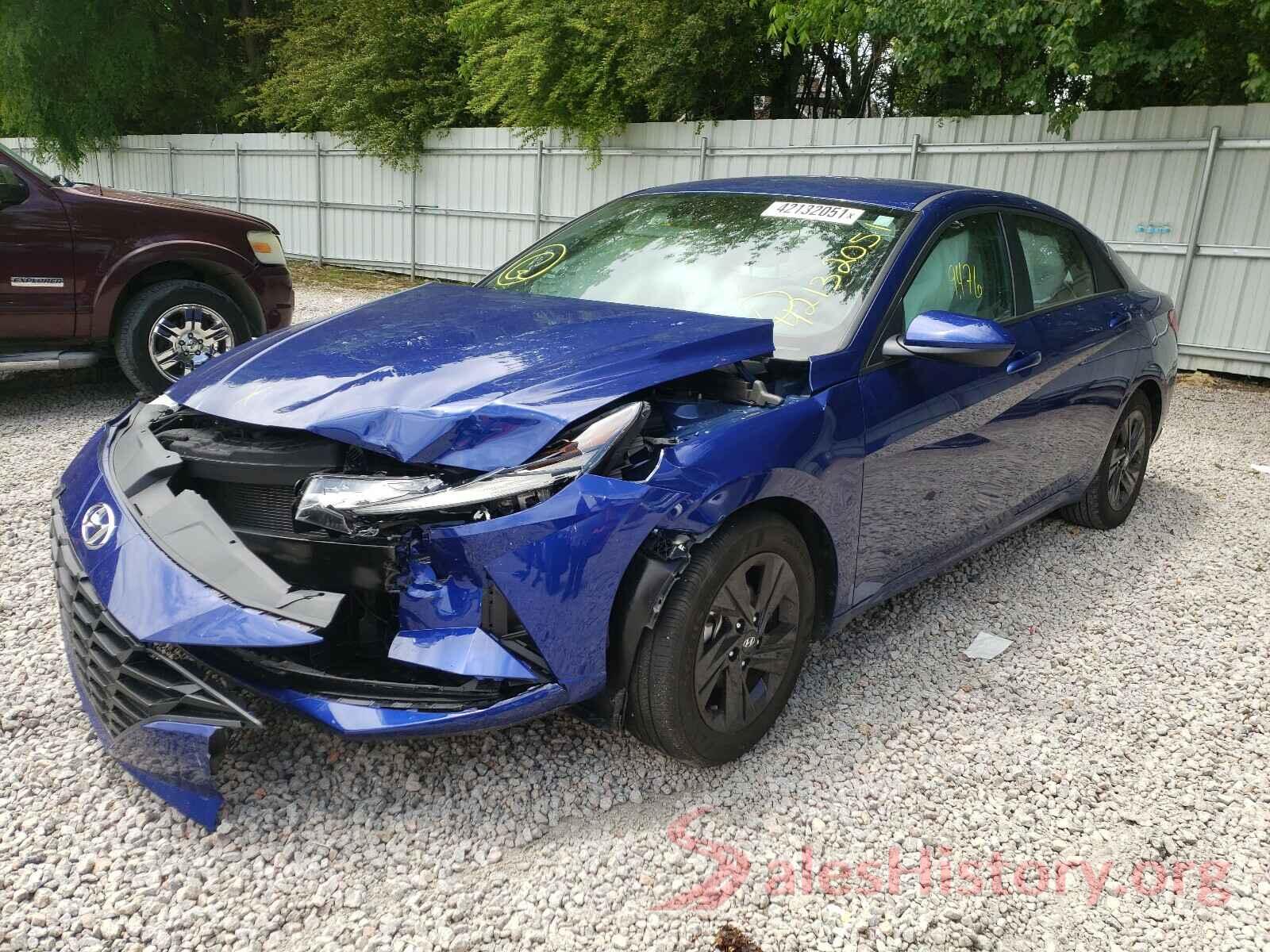 5NPLM4AG2MH007335 2021 HYUNDAI ELANTRA