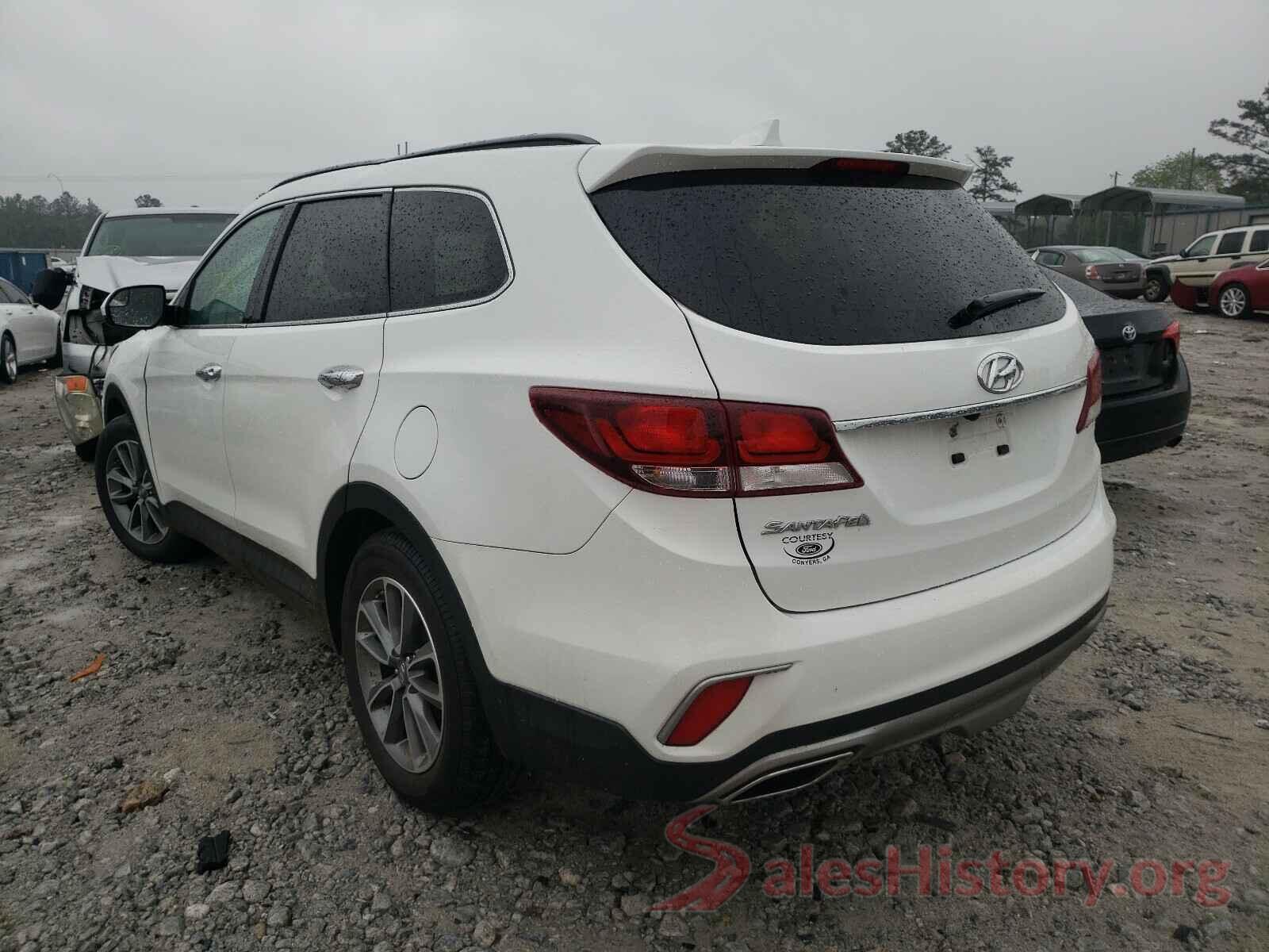 KM8SM4HF7HU168165 2017 HYUNDAI SANTA FE