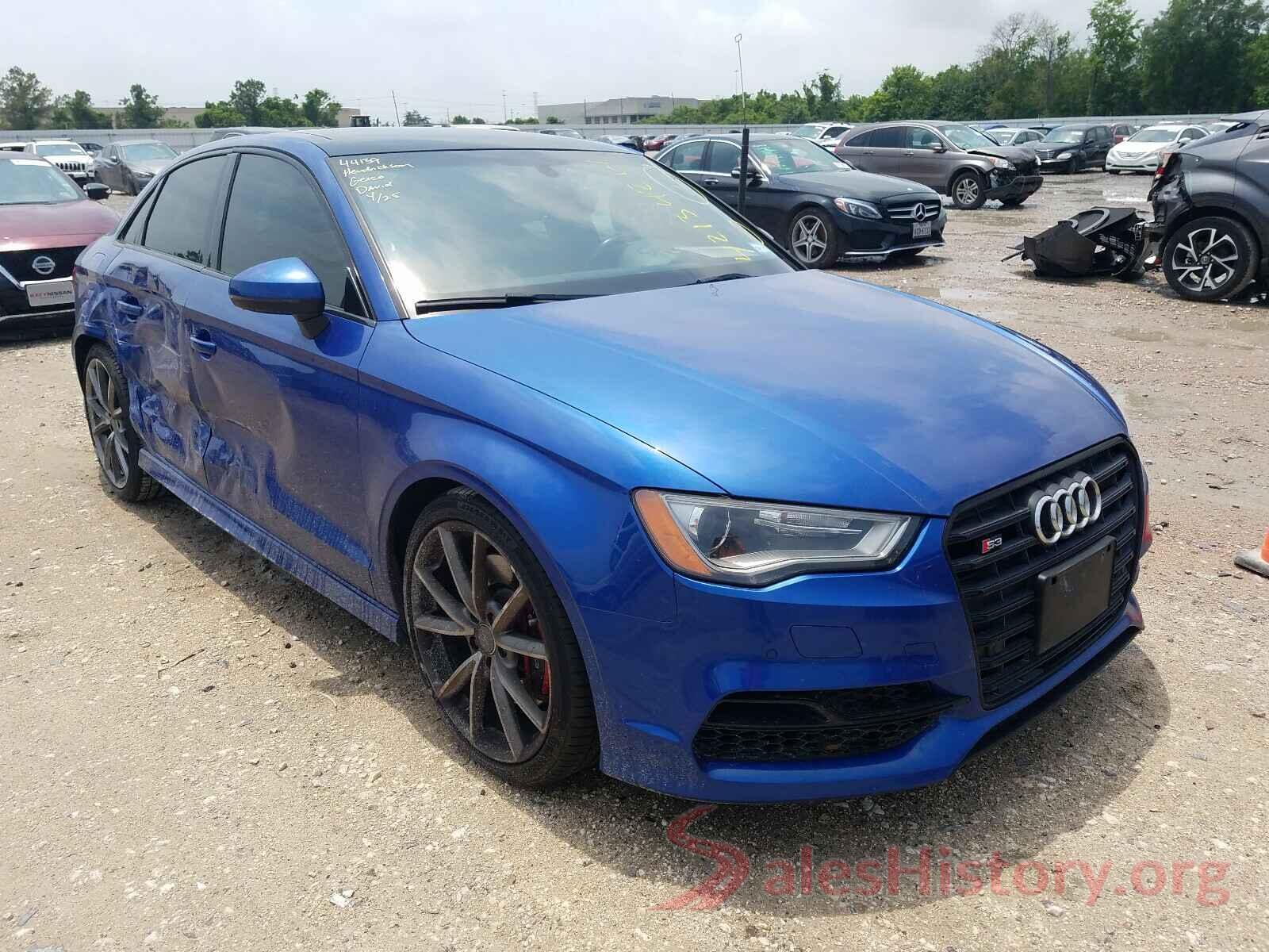 WAUB1GFF0G1004819 2016 AUDI S3