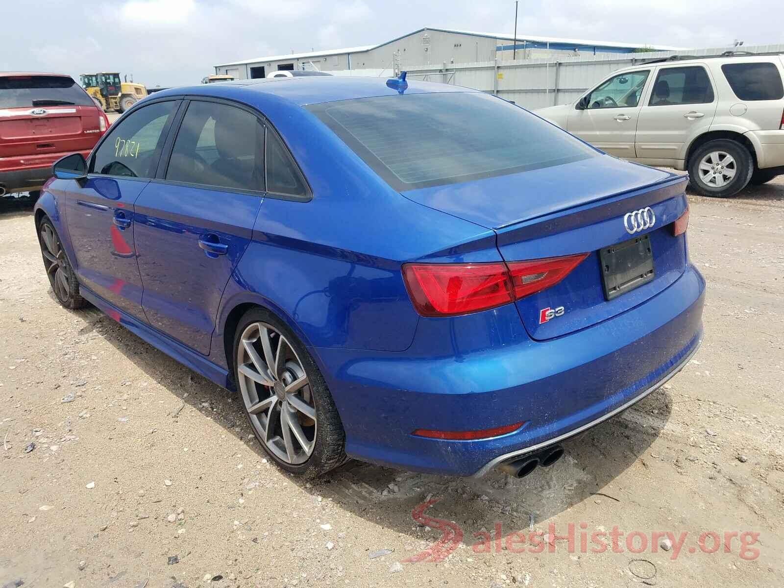 WAUB1GFF0G1004819 2016 AUDI S3