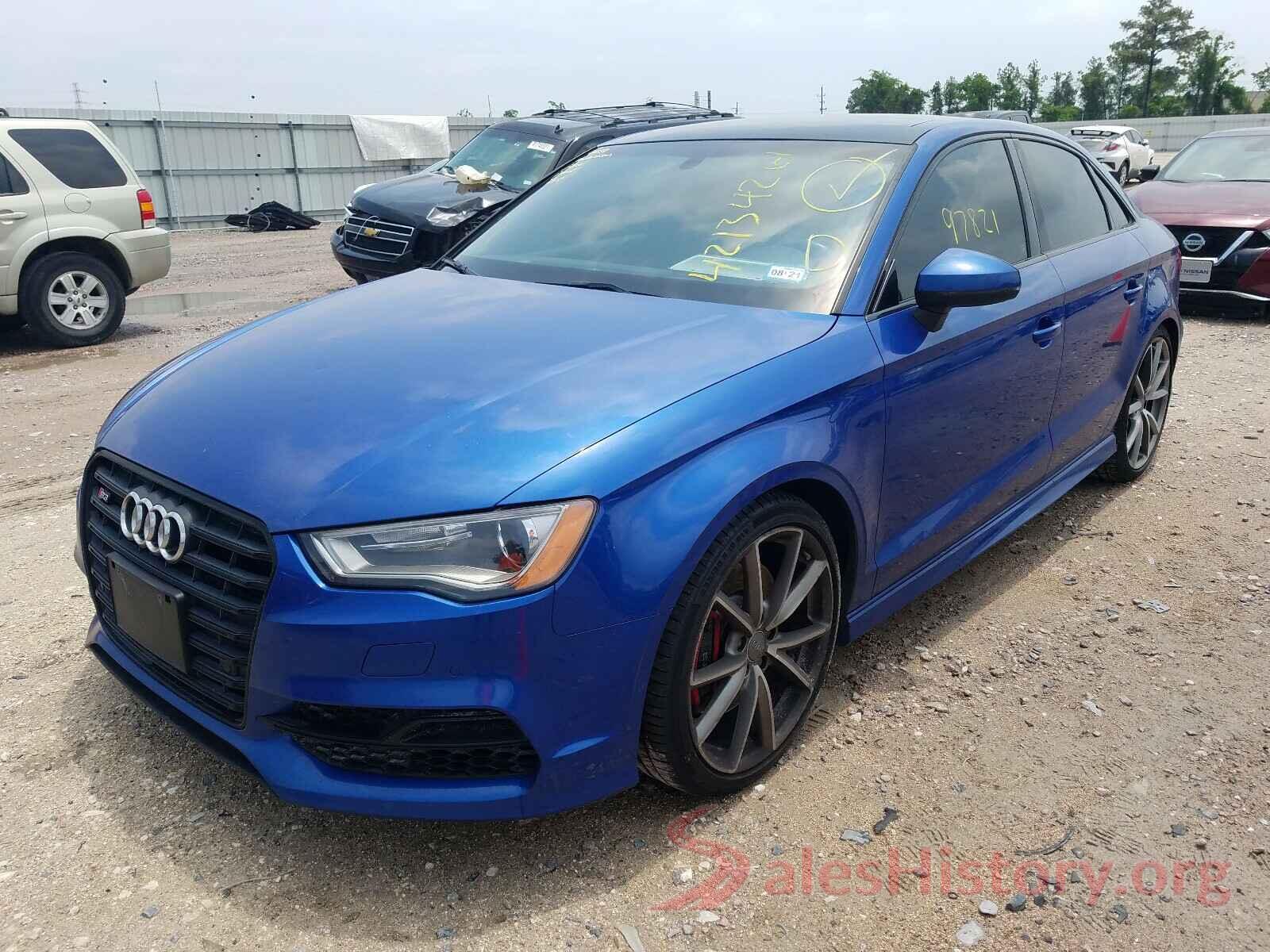 WAUB1GFF0G1004819 2016 AUDI S3