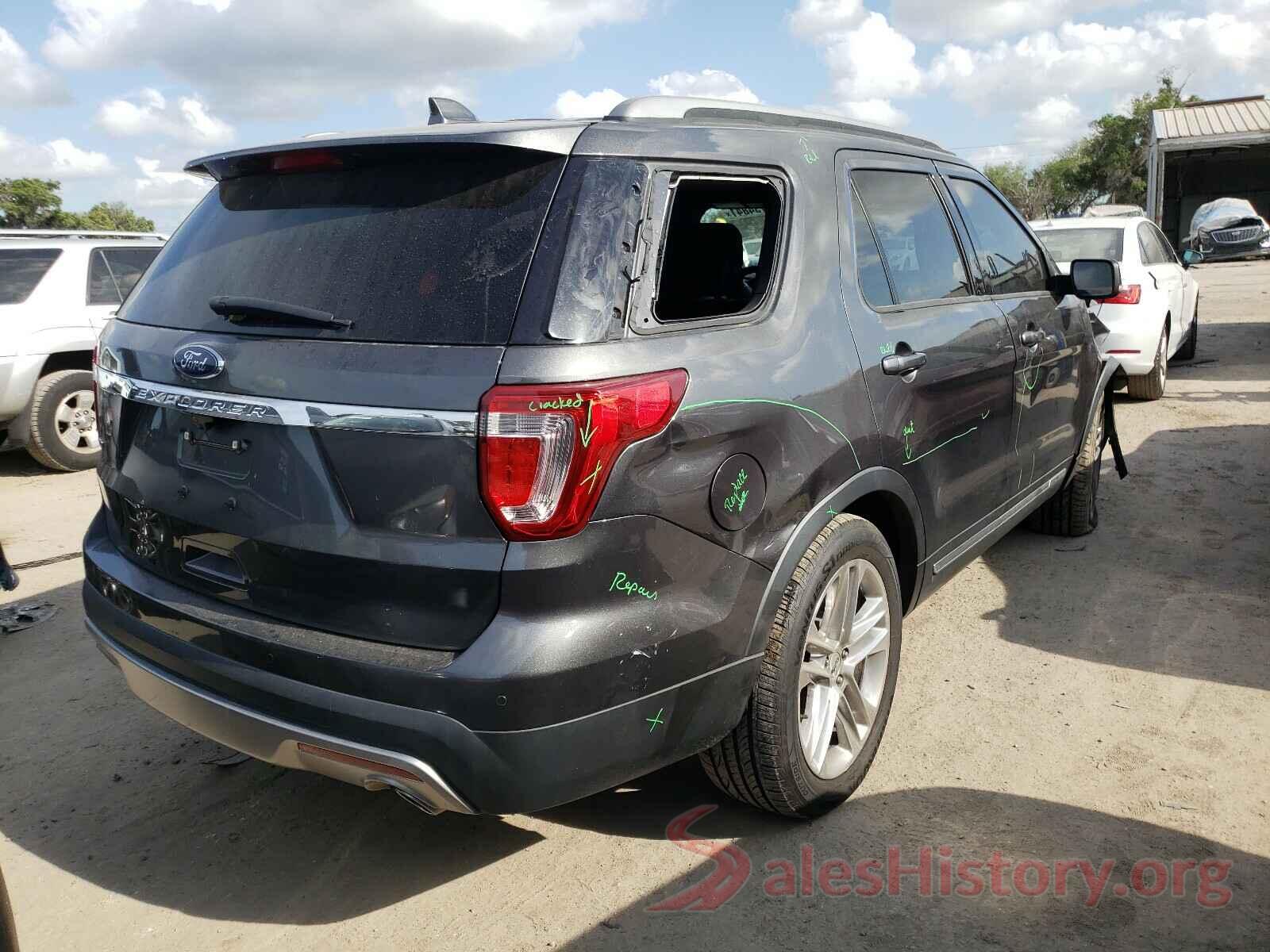 1FM5K7D82HGD62628 2017 FORD EXPLORER