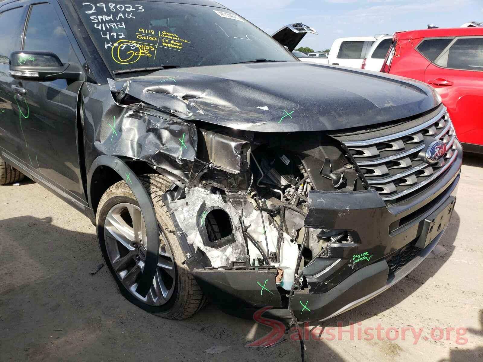 1FM5K7D82HGD62628 2017 FORD EXPLORER