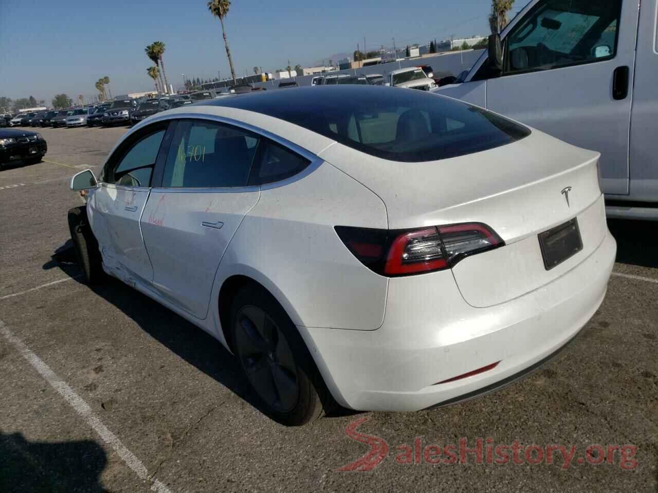 5YJ3E1EAXKF485371 2019 TESLA MODEL 3