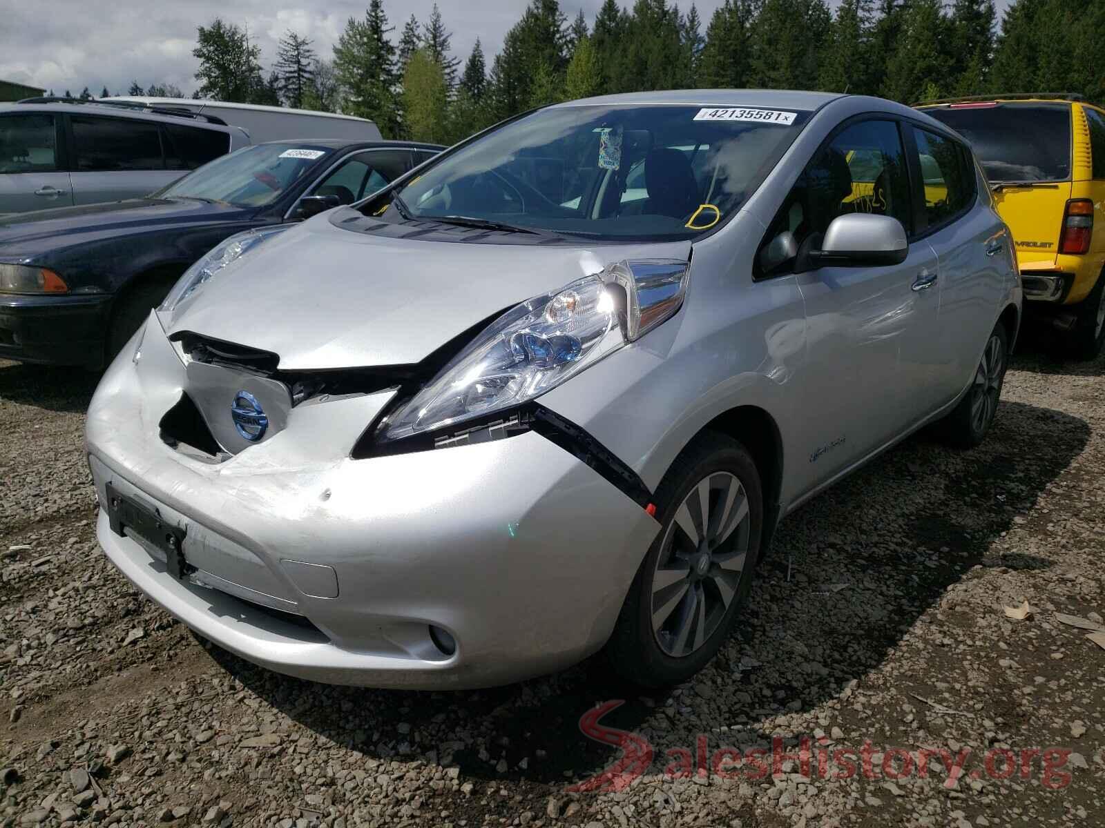 1N4AZ0CP3FC317805 2015 NISSAN LEAF