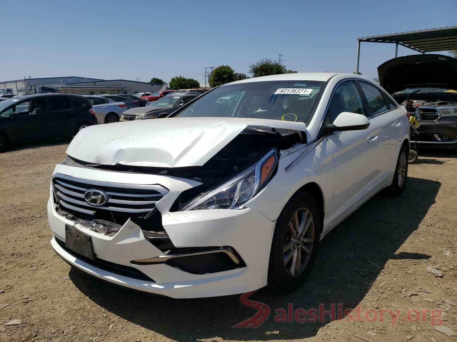 5NPE24AFXHH451901 2017 HYUNDAI SONATA