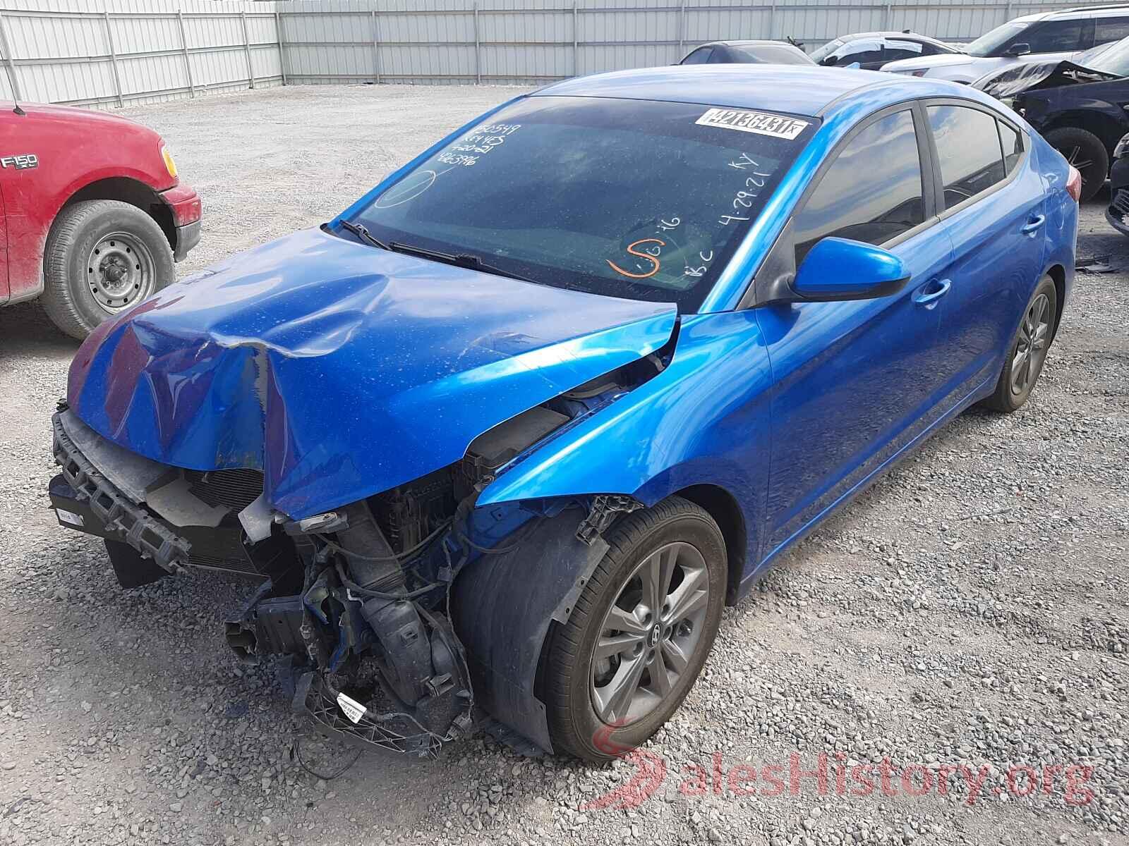 5NPD84LF0JH316746 2018 HYUNDAI ELANTRA