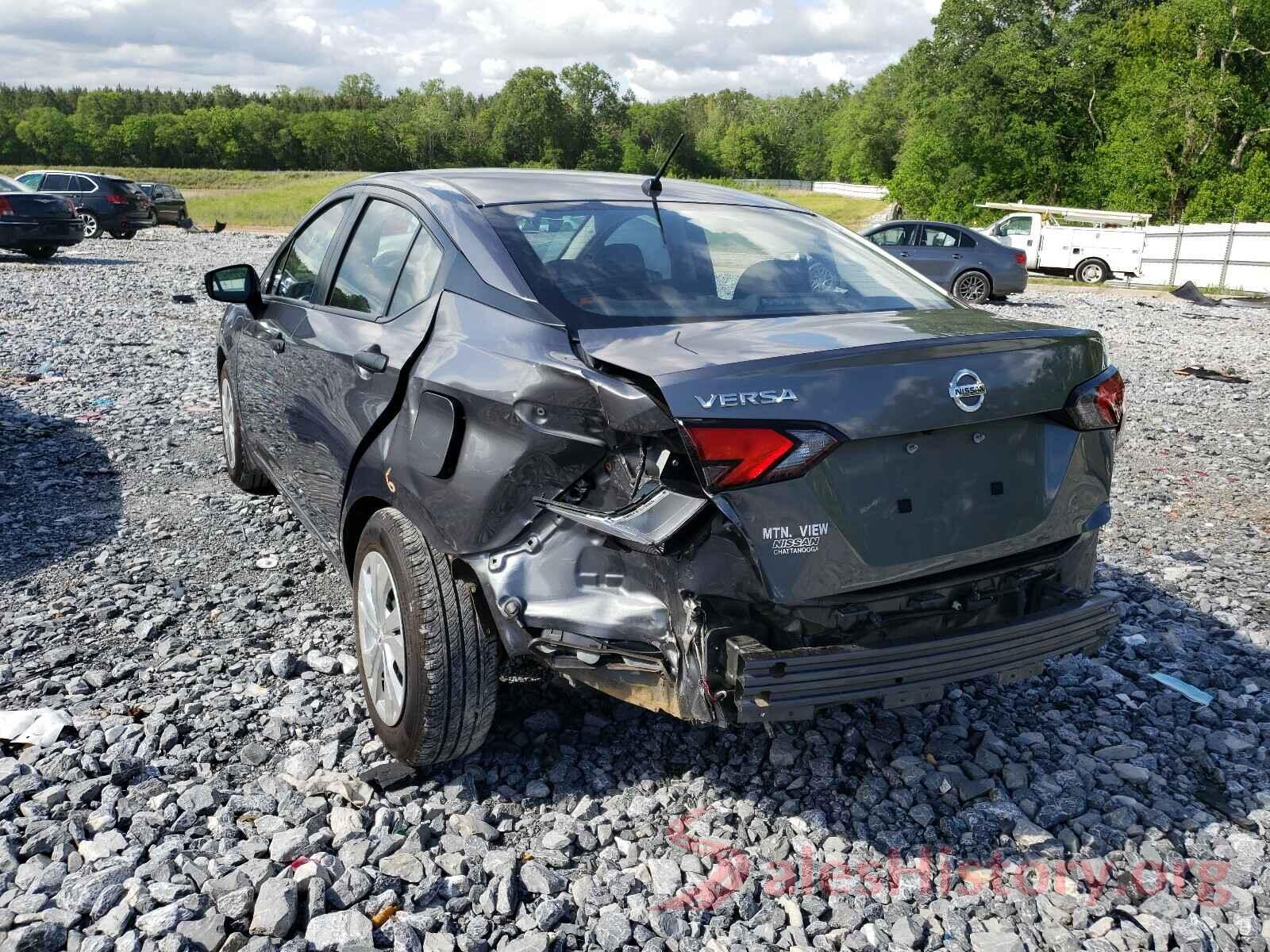 3N1CN8BV6LL887183 2020 NISSAN VERSA