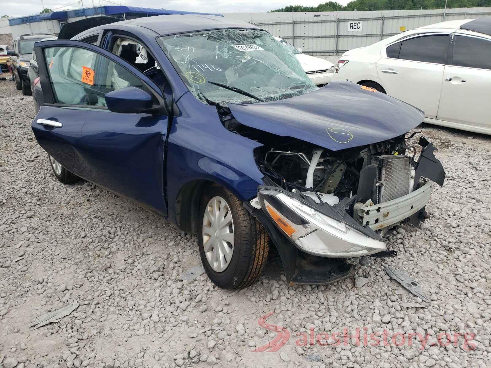 3N1CN7AP7KL841146 2019 NISSAN VERSA