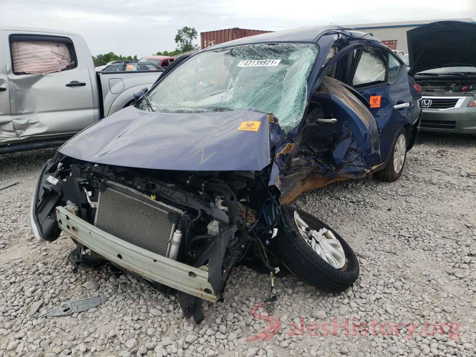 3N1CN7AP7KL841146 2019 NISSAN VERSA