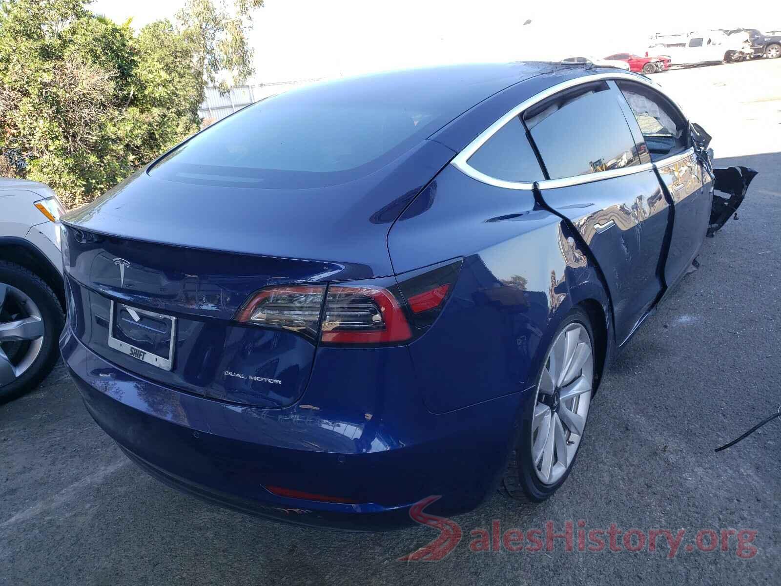 5YJ3E1EB0JF116042 2018 TESLA MODEL 3