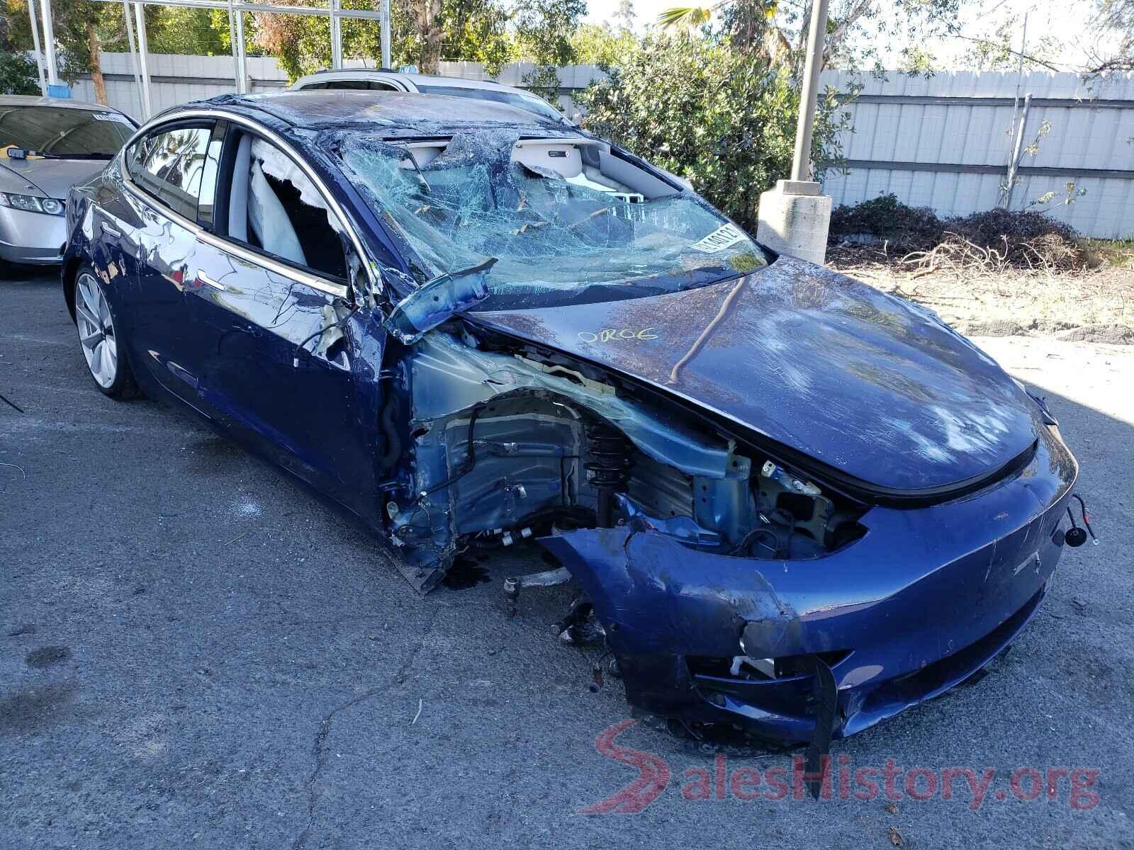 5YJ3E1EB0JF116042 2018 TESLA MODEL 3