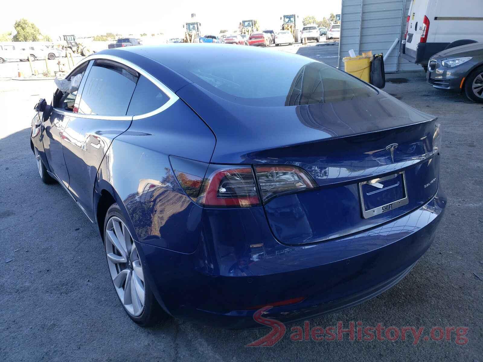 5YJ3E1EB0JF116042 2018 TESLA MODEL 3