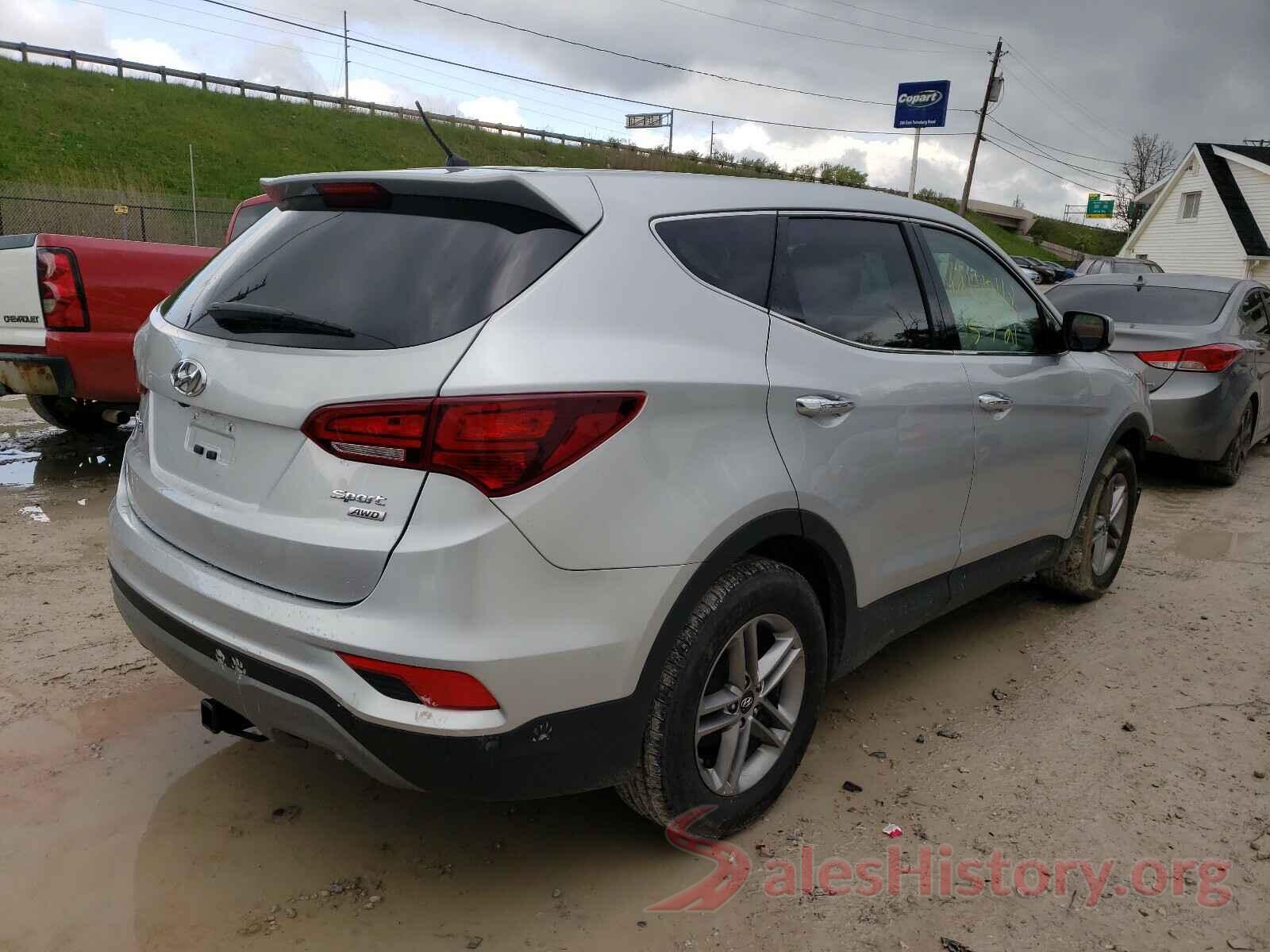 5XYZTDLB4JG568363 2018 HYUNDAI SANTA FE