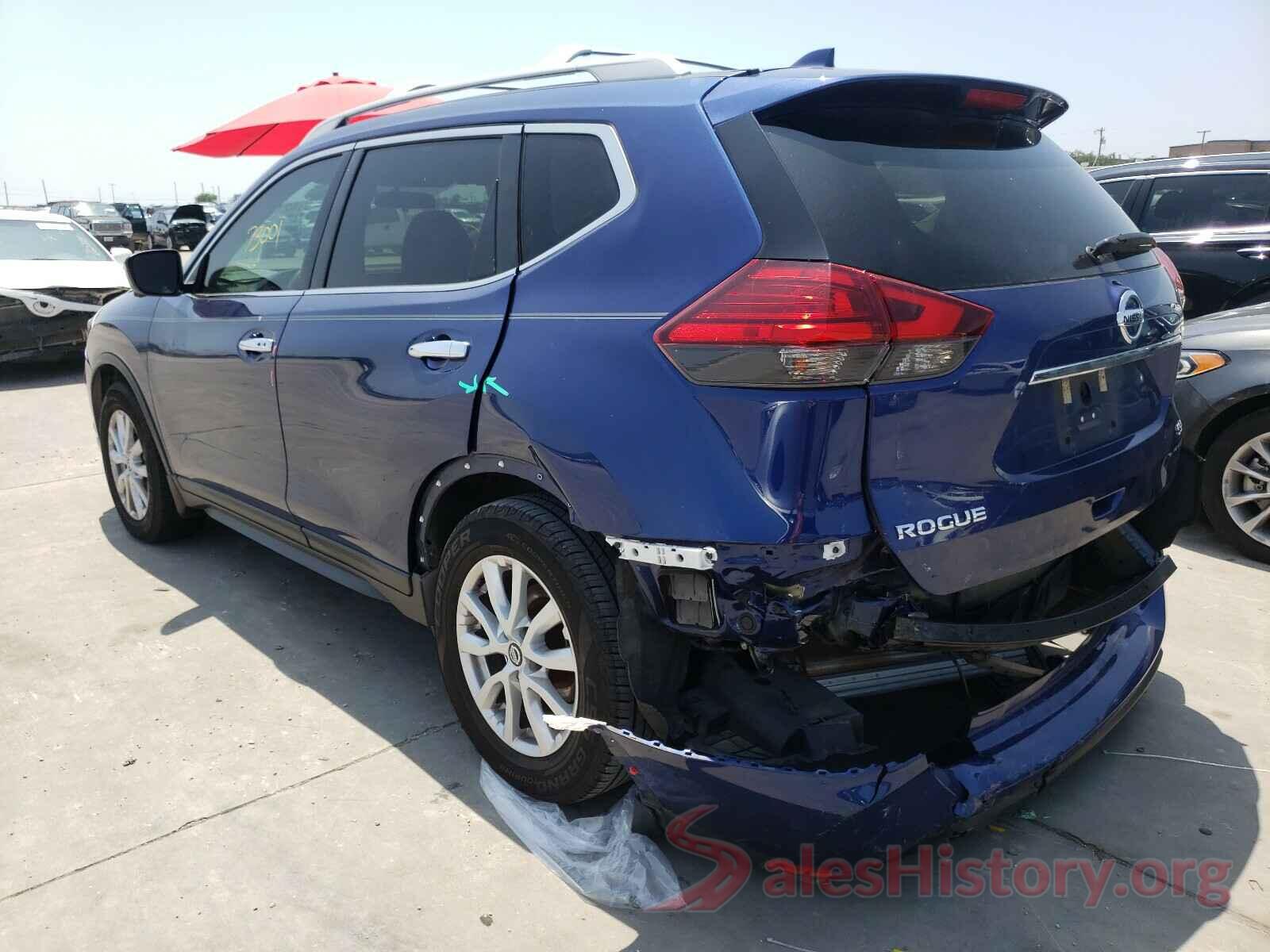 5N1AT2MT2HC848401 2017 NISSAN ROGUE