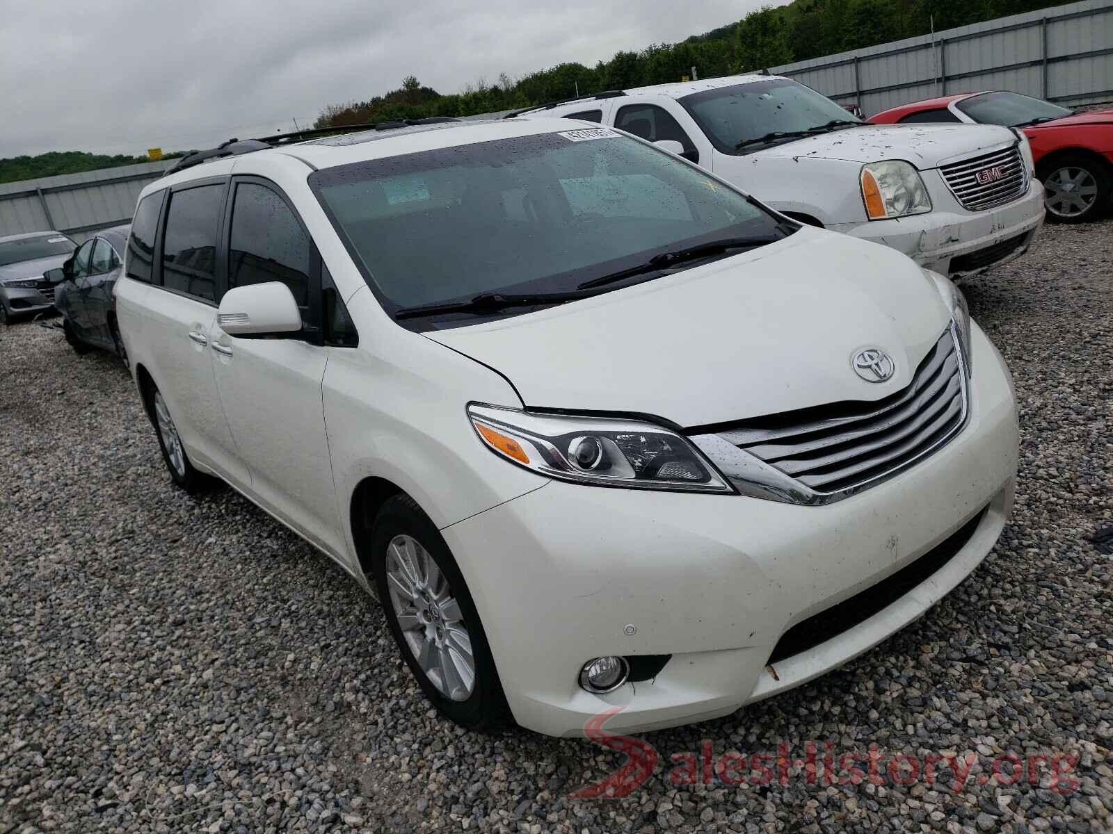 5TDYZ3DC6HS899776 2017 TOYOTA SIENNA