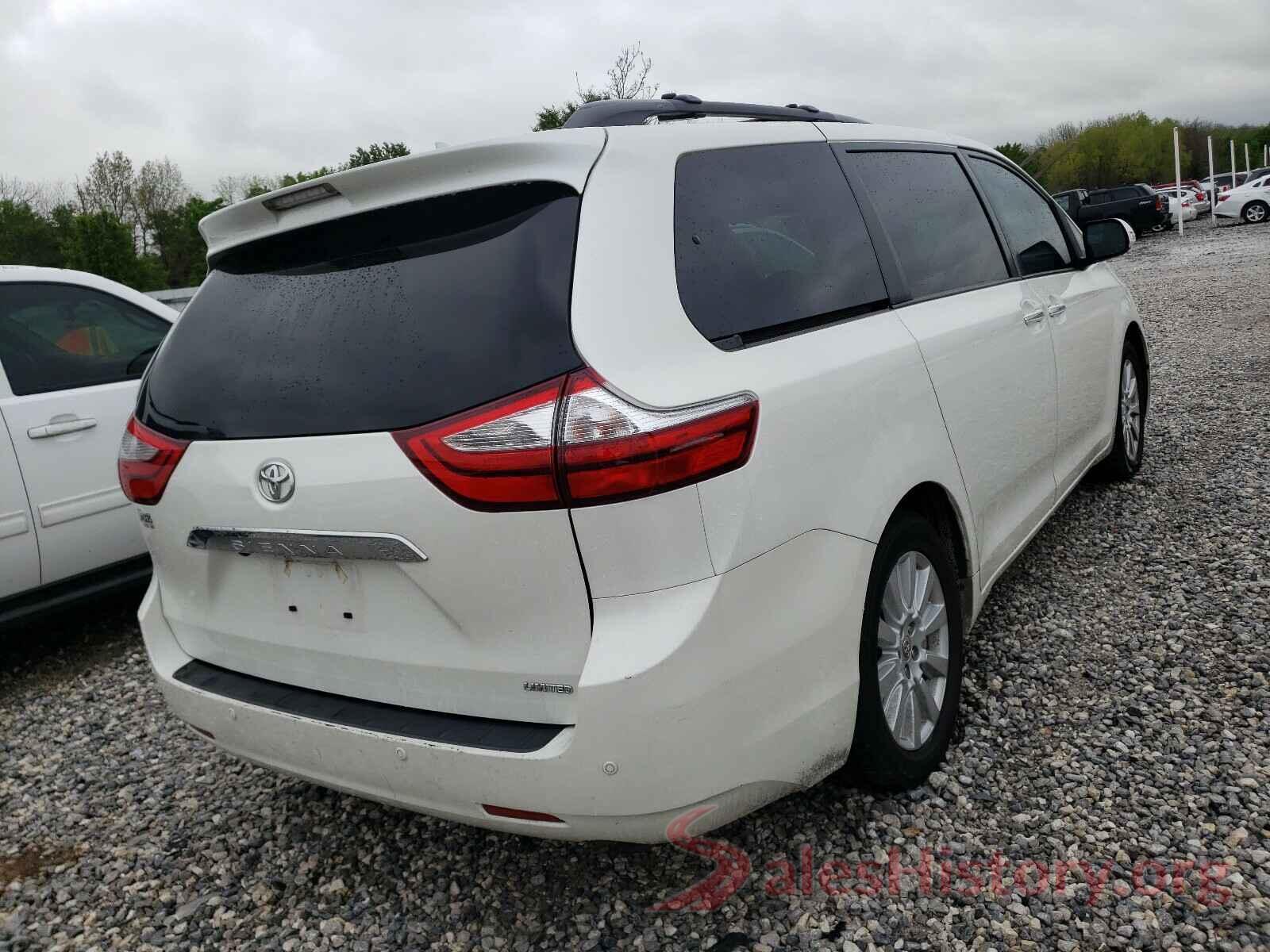 5TDYZ3DC6HS899776 2017 TOYOTA SIENNA