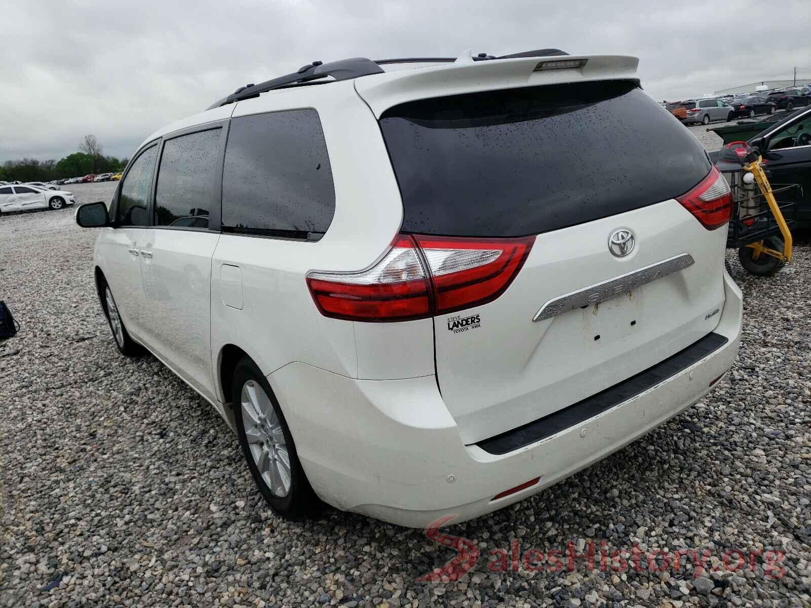 5TDYZ3DC6HS899776 2017 TOYOTA SIENNA