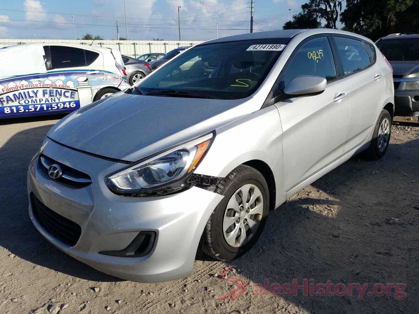 KMHCT5AE1GU251393 2016 HYUNDAI ACCENT