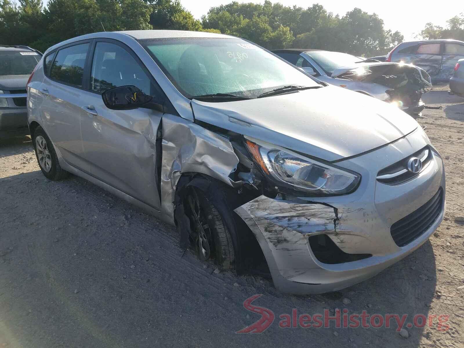 KMHCT5AE1GU251393 2016 HYUNDAI ACCENT