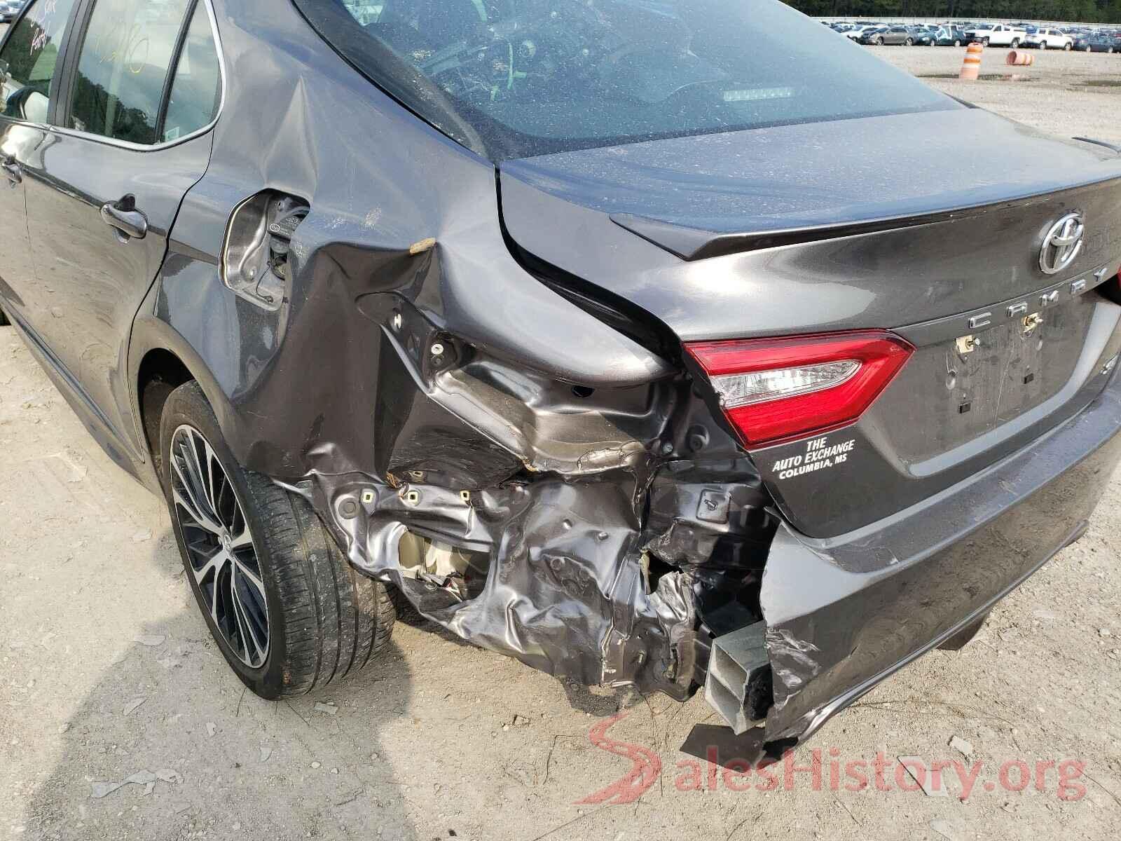 4T1B11HK9KU722320 2019 TOYOTA CAMRY