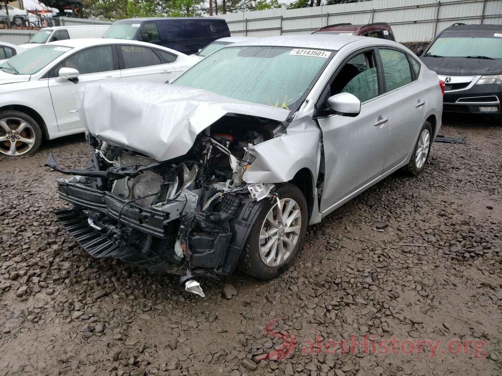 3N1AB7AP5KY356376 2019 NISSAN SENTRA