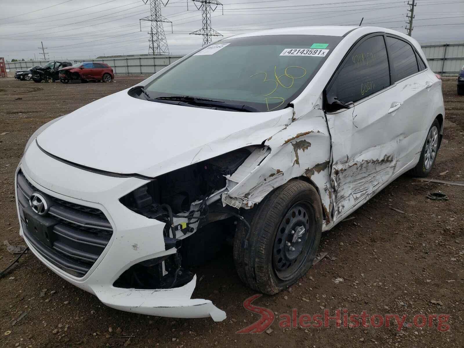 KMHD35LH4HU359195 2017 HYUNDAI ELANTRA