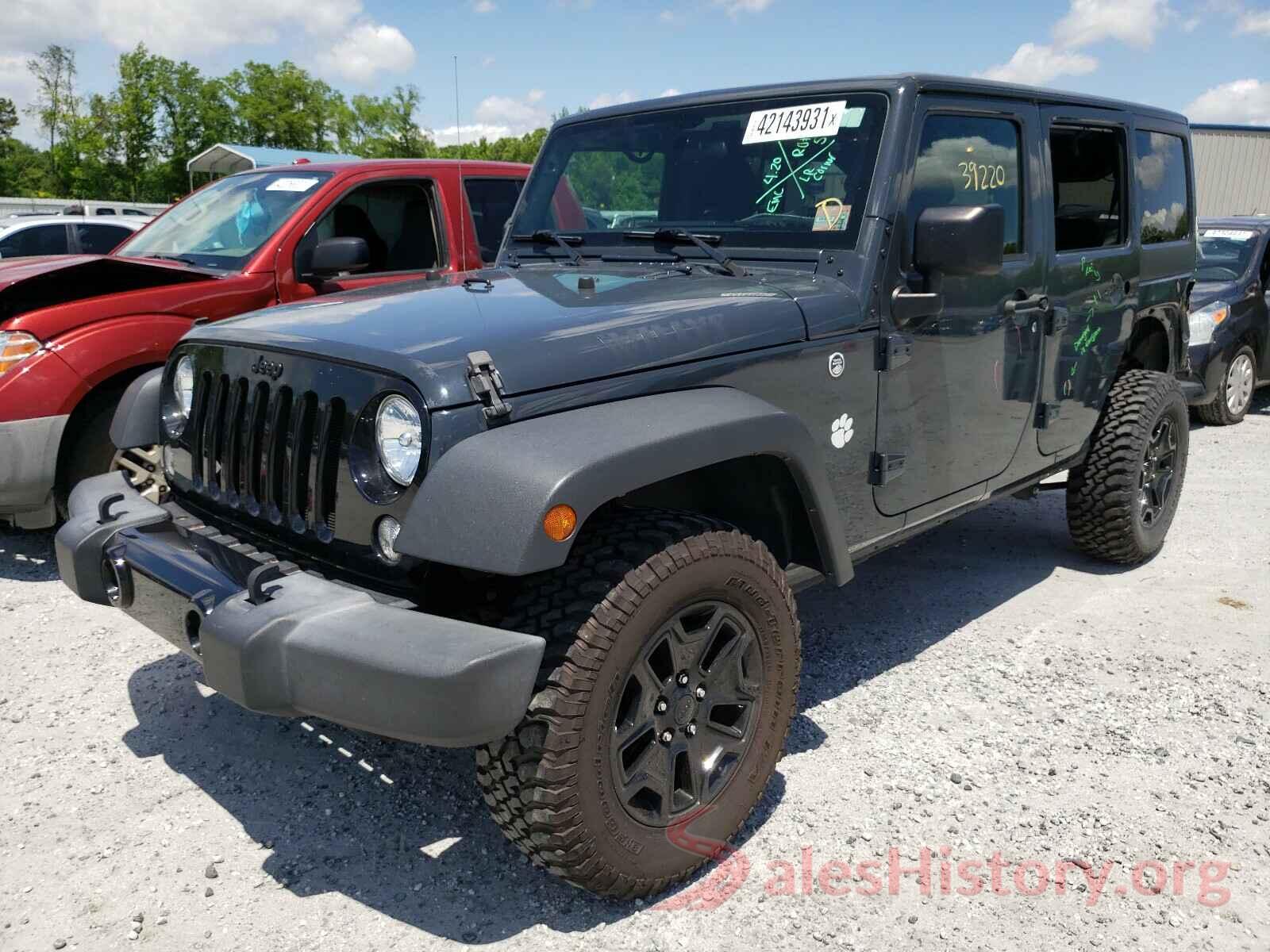 1C4BJWDG2HL525278 2017 JEEP WRANGLER