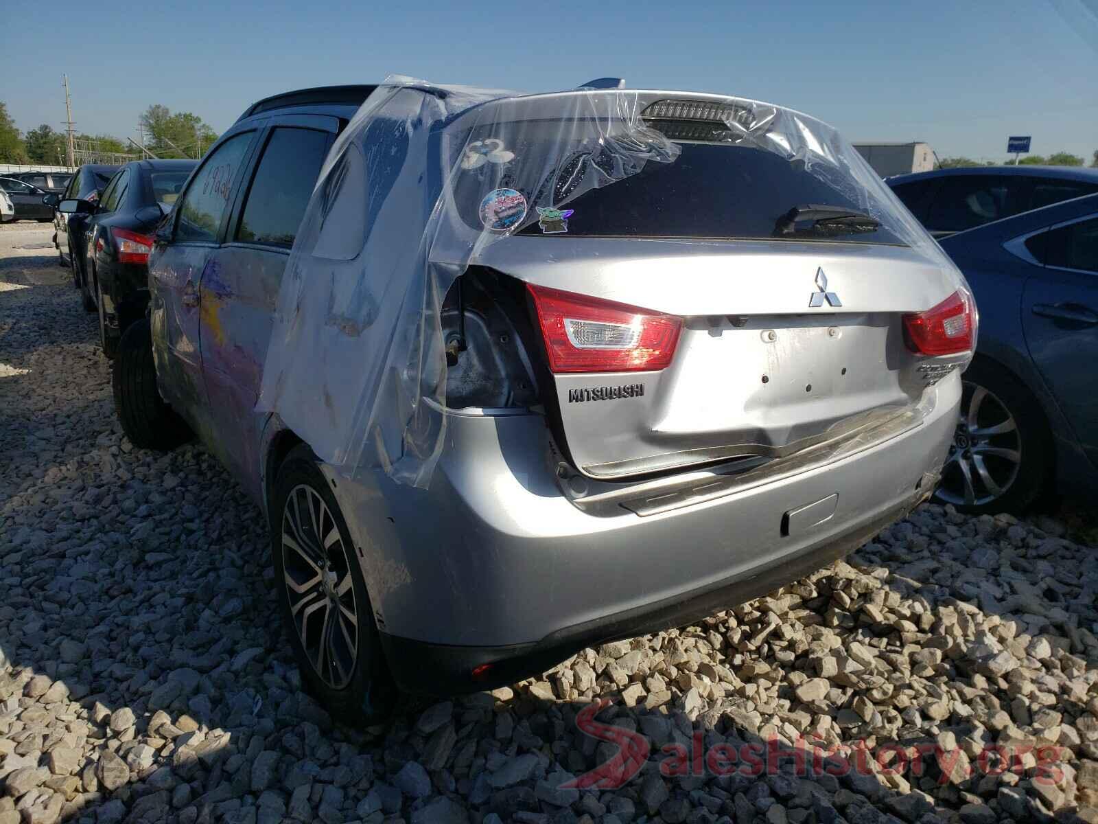 JA4AR4AW1HZ017654 2017 MITSUBISHI OUTLANDER