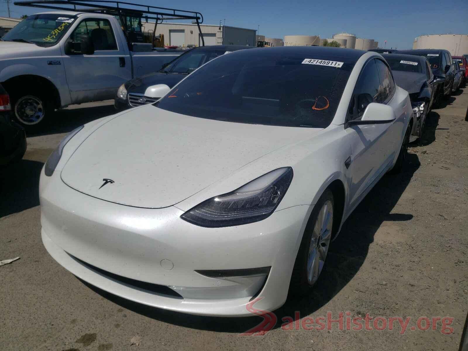 5YJ3E1EB6LF619142 2020 TESLA MODEL 3