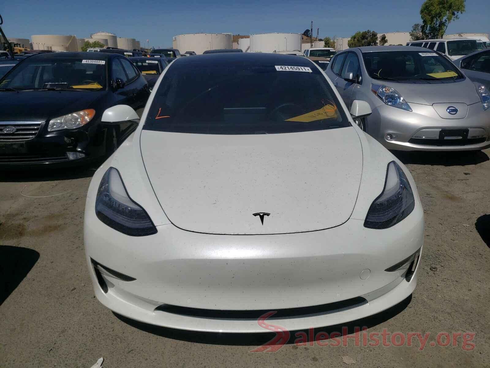 5YJ3E1EB6LF619142 2020 TESLA MODEL 3