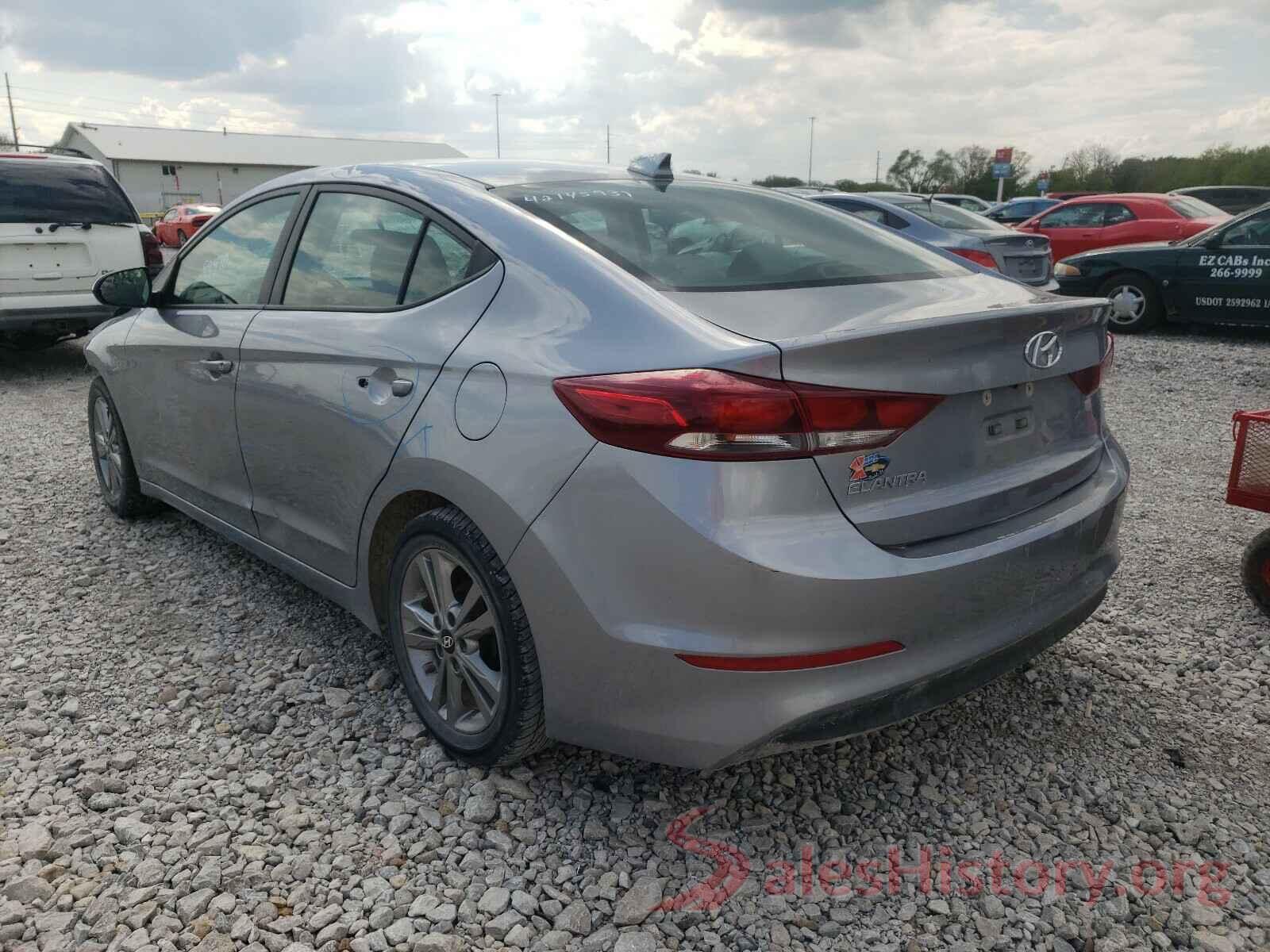 5NPD84LF6HH024030 2017 HYUNDAI ELANTRA