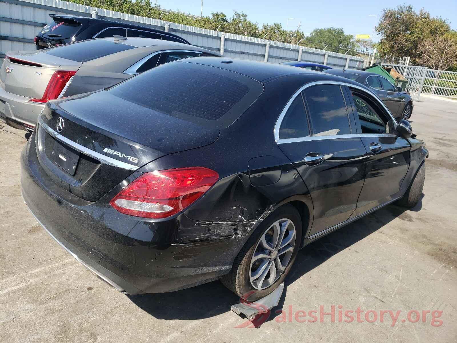 55SWF4JB4HU189974 2017 MERCEDES-BENZ C CLASS