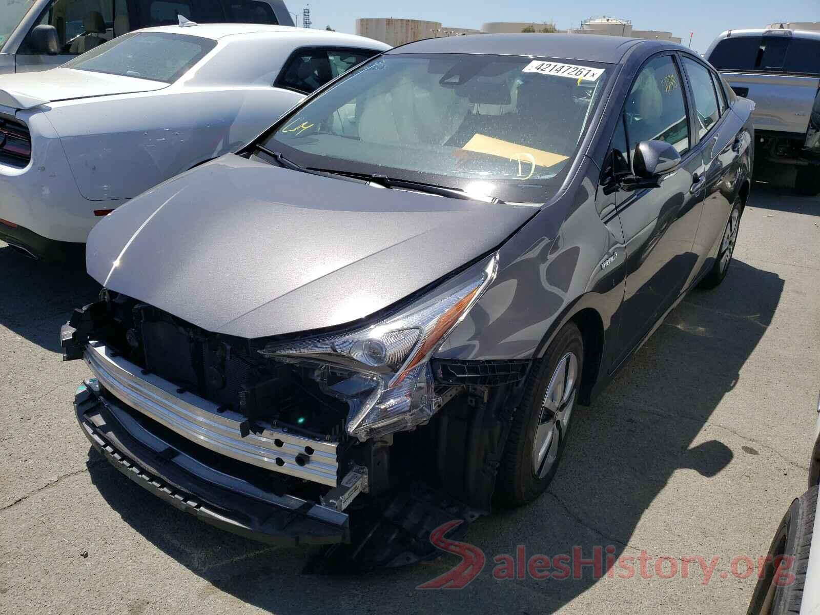 JTDKBRFU1H3575154 2017 TOYOTA PRIUS