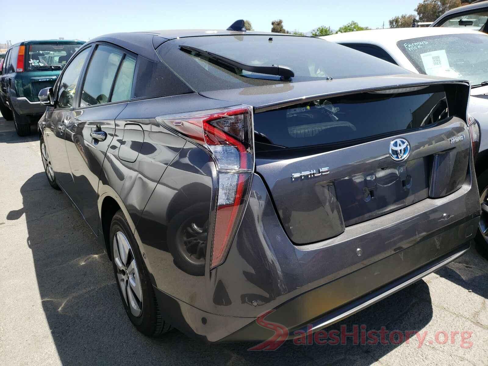 JTDKBRFU1H3575154 2017 TOYOTA PRIUS