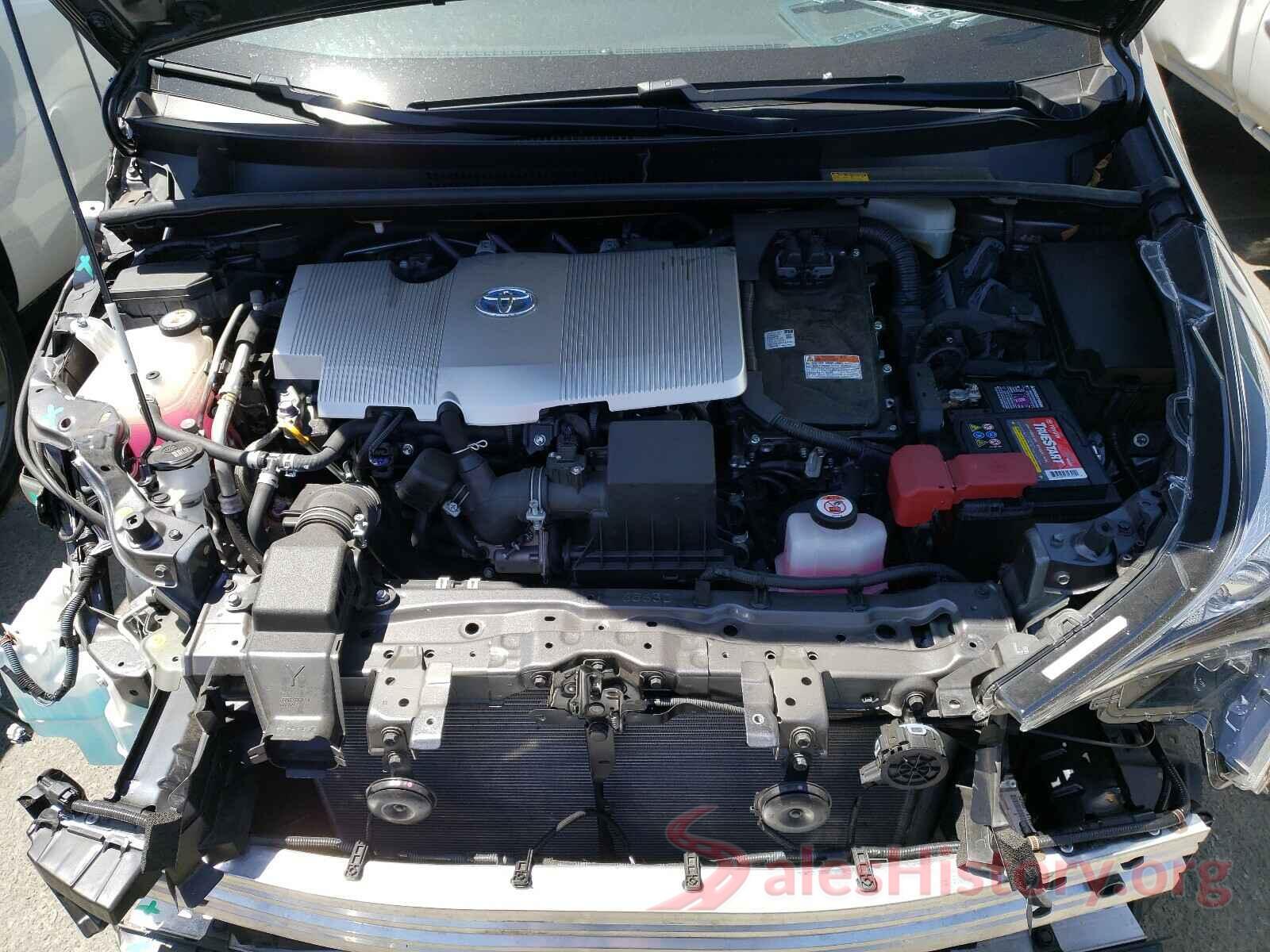 JTDKBRFU1H3575154 2017 TOYOTA PRIUS