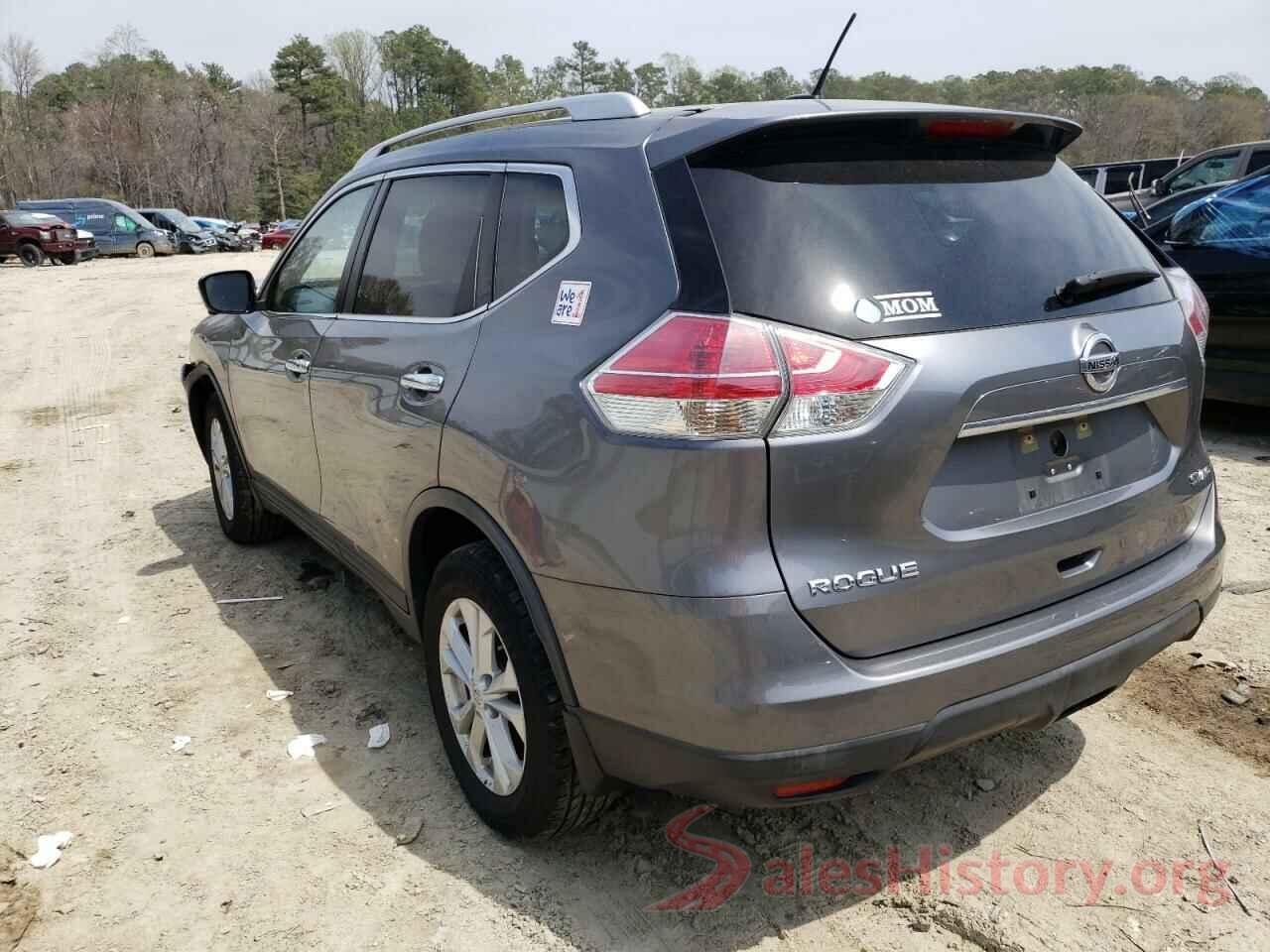 KNMAT2MV5GP626447 2016 NISSAN ROGUE