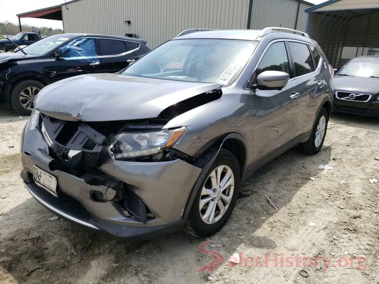 KNMAT2MV5GP626447 2016 NISSAN ROGUE