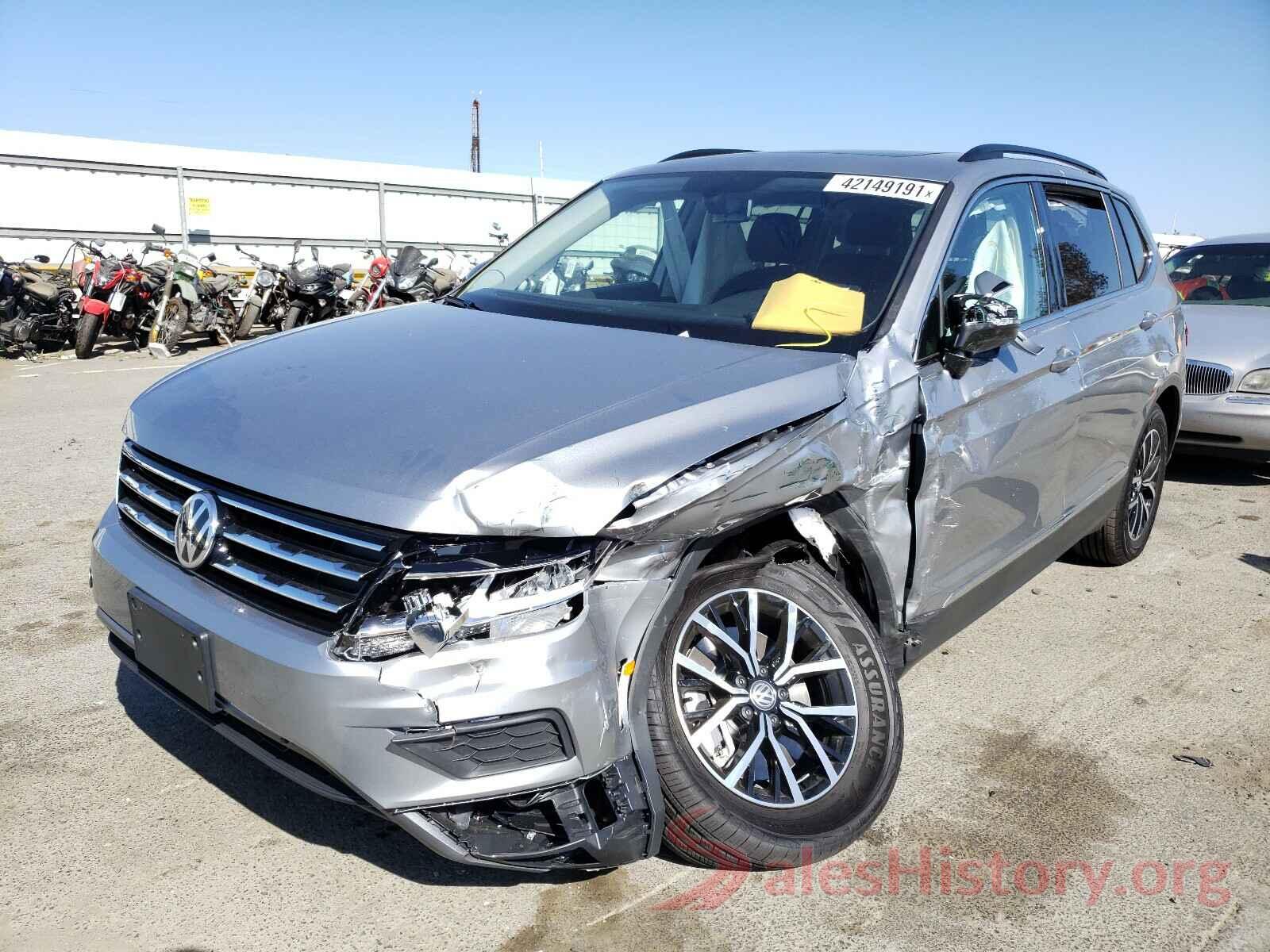 3VV2B7AX4MM093293 2021 VOLKSWAGEN TIGUAN