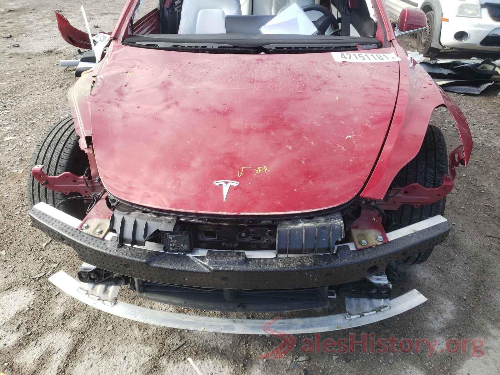 5YJ3E1EA2KF402807 2019 TESLA MODEL 3