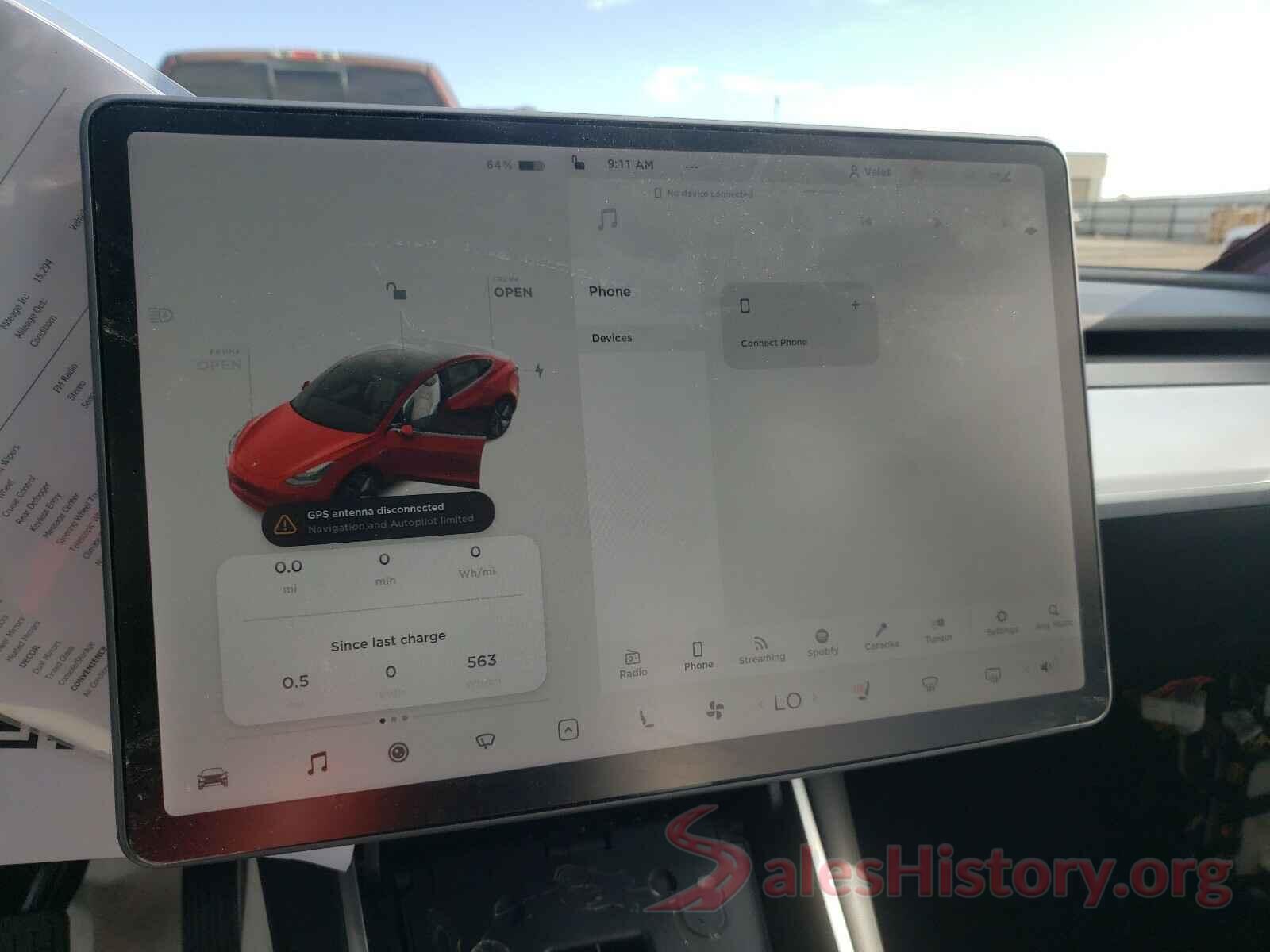 5YJ3E1EA2KF402807 2019 TESLA MODEL 3