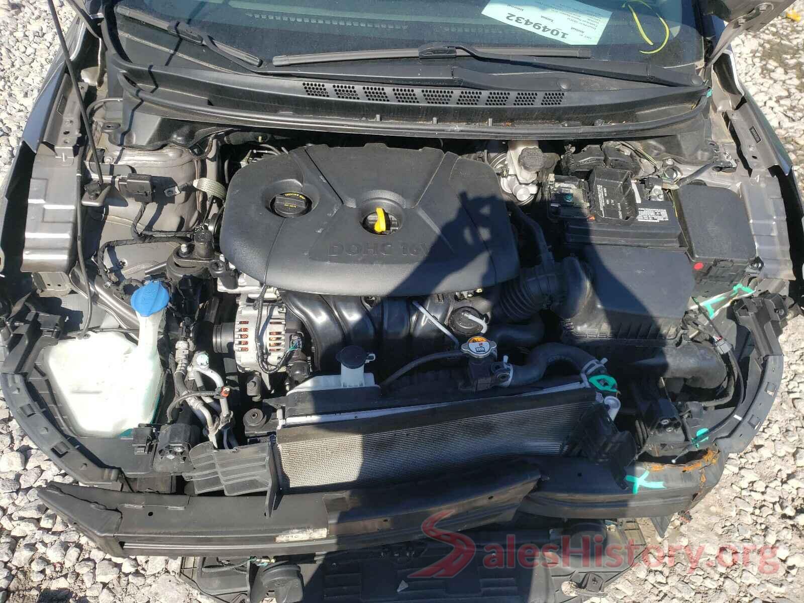 5NPDH4AE9GH670364 2016 HYUNDAI ELANTRA