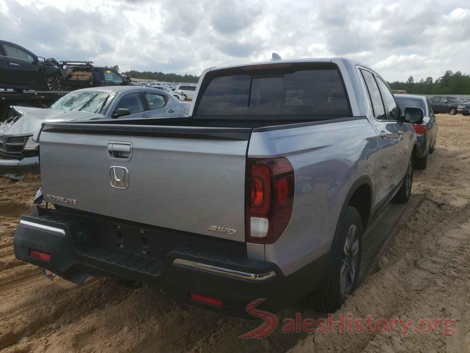 5FPYK3F63KB012035 2019 HONDA RIDGELINE