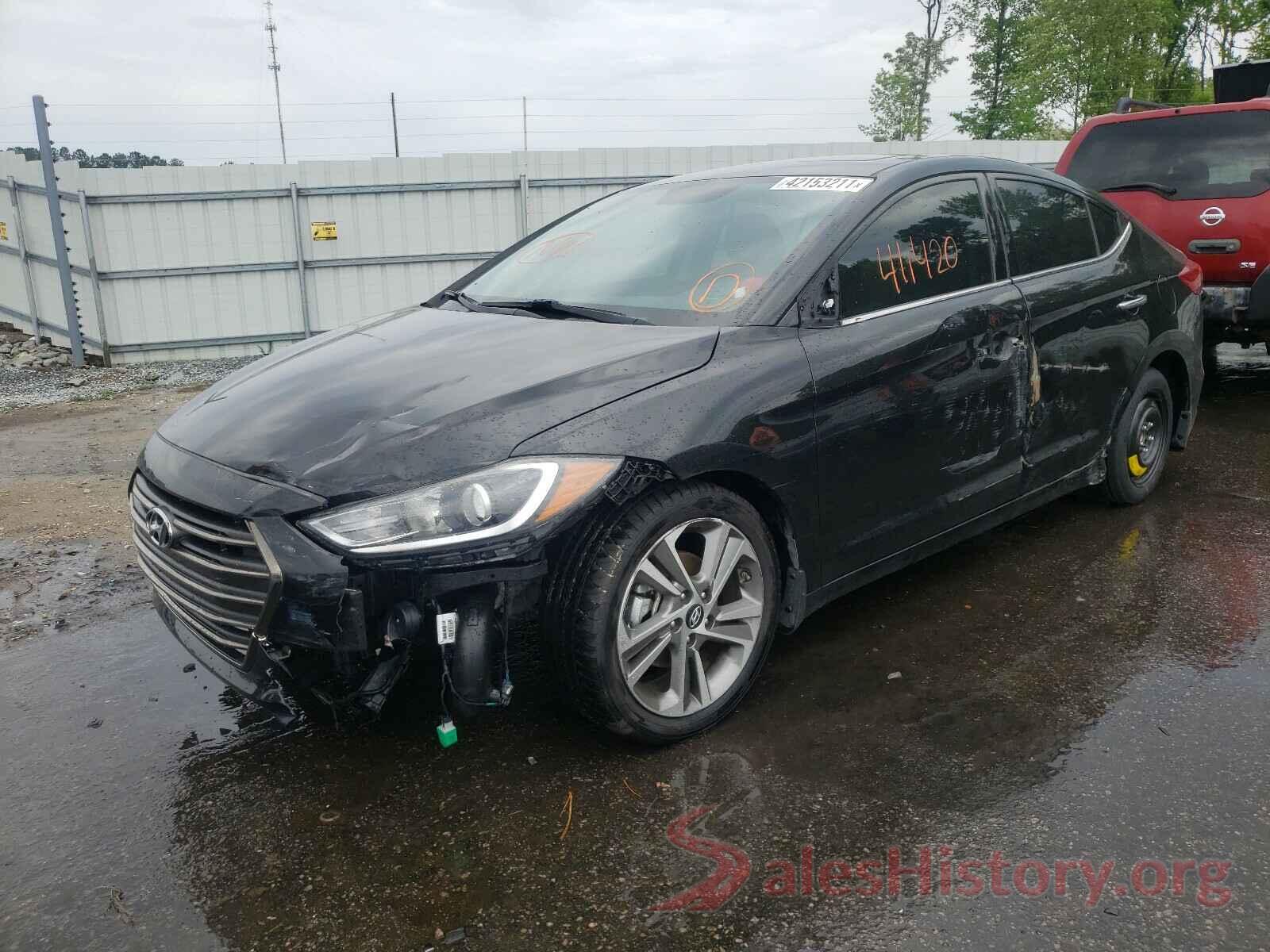 5NPD84LF5HH158155 2017 HYUNDAI ELANTRA