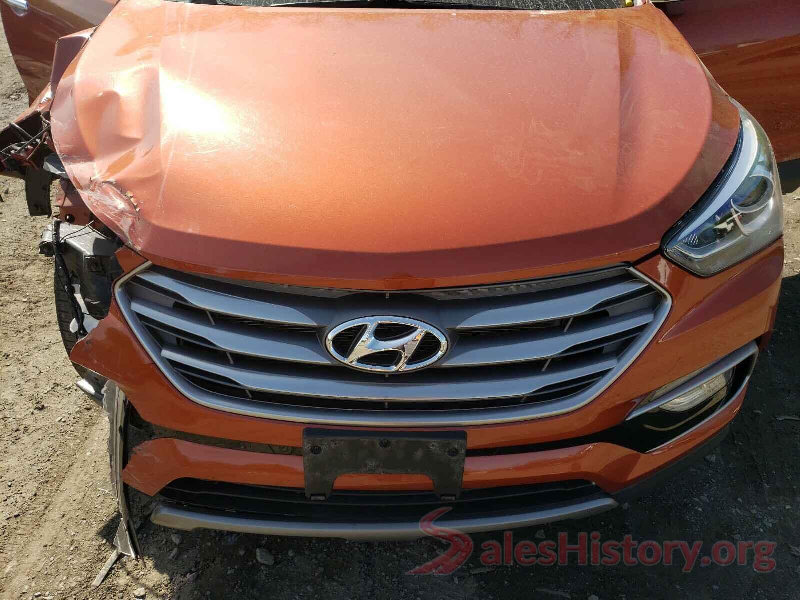 5XYZUDLBXHG498519 2017 HYUNDAI SANTA FE