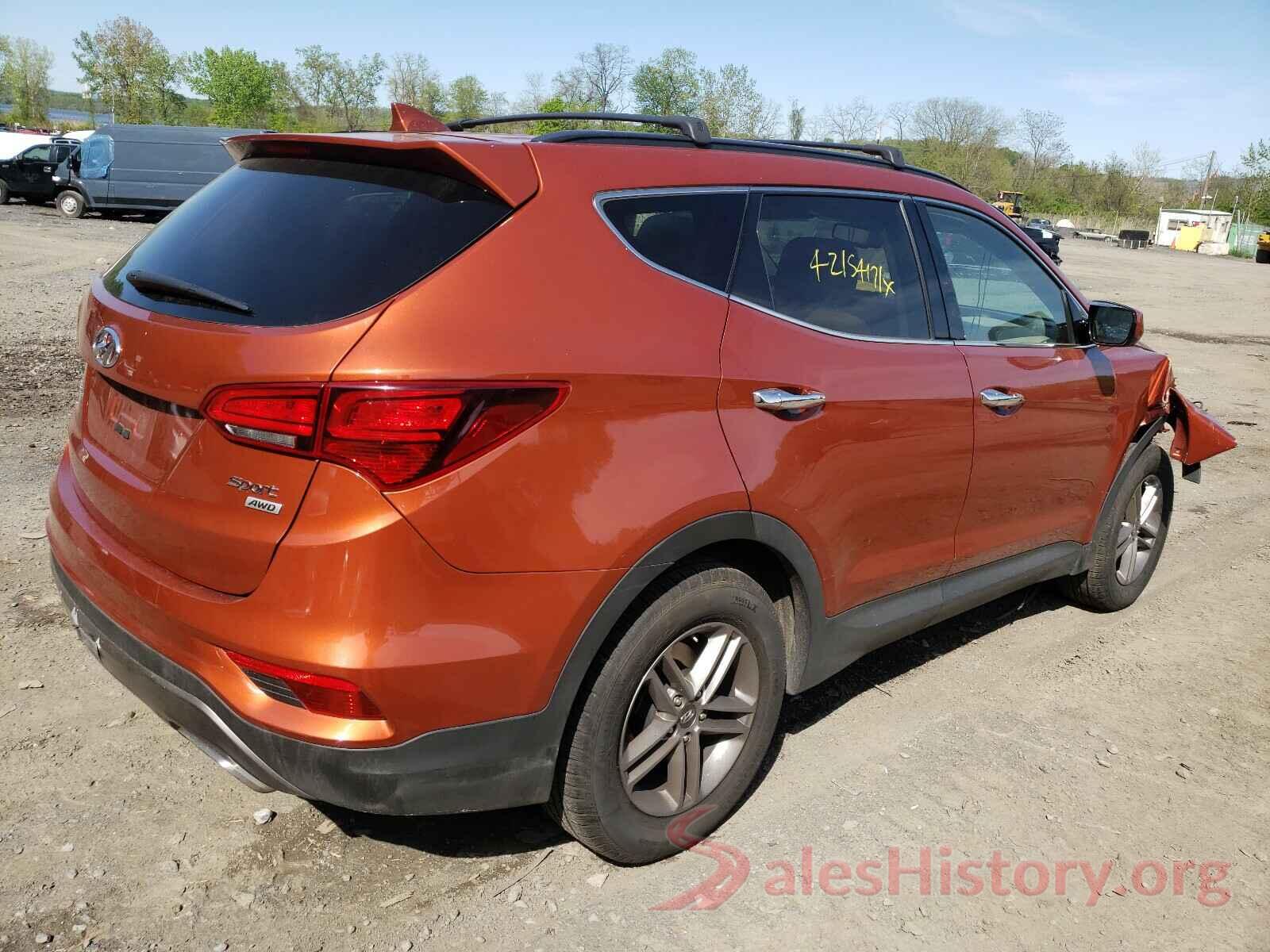 5XYZUDLBXHG498519 2017 HYUNDAI SANTA FE