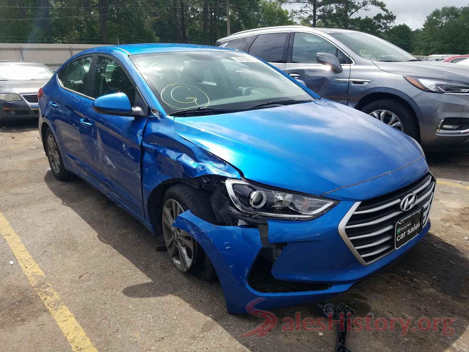 5NPD84LF7JH319384 2018 HYUNDAI ELANTRA